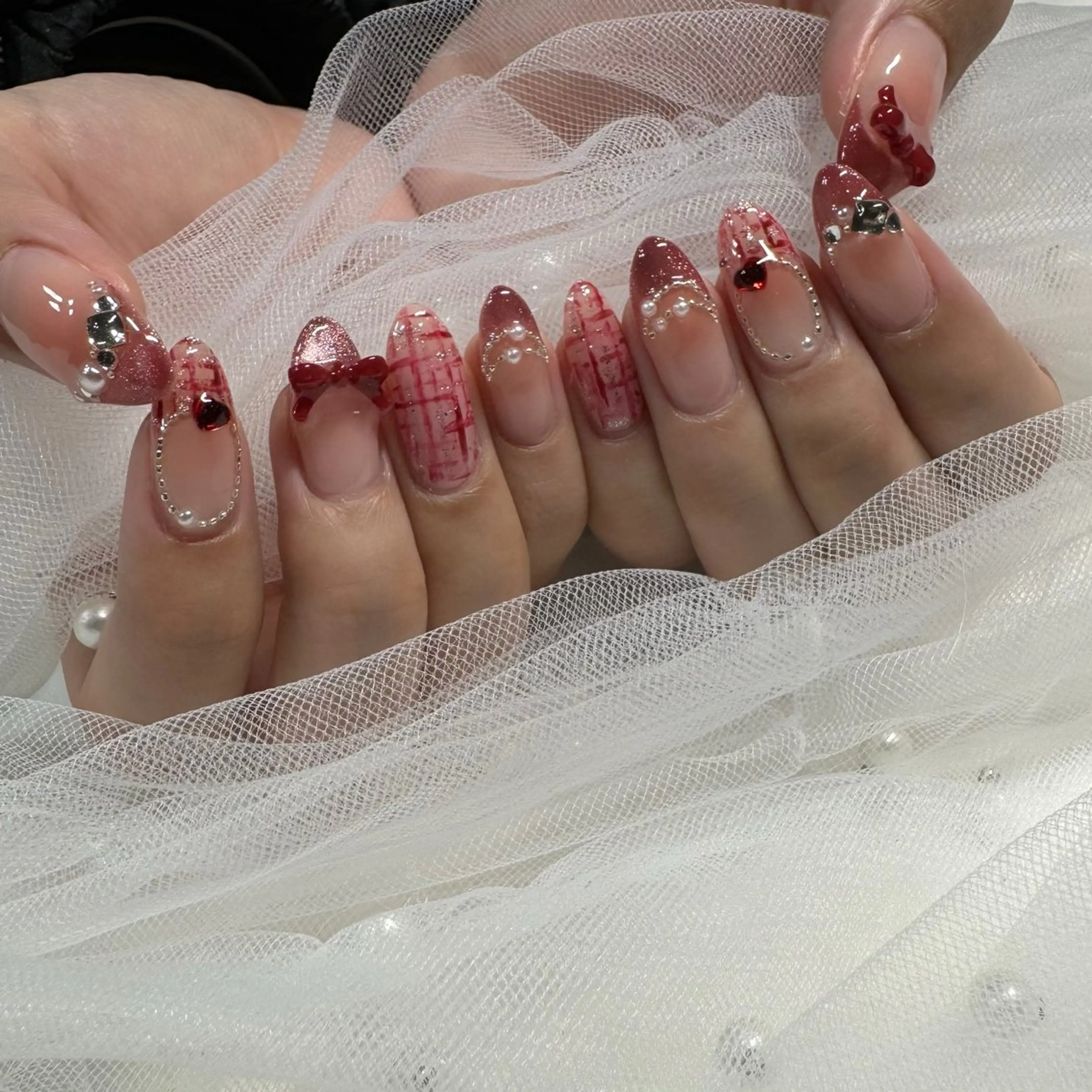 ネイル ジェルネイル 東 千夏のネイルデザイン