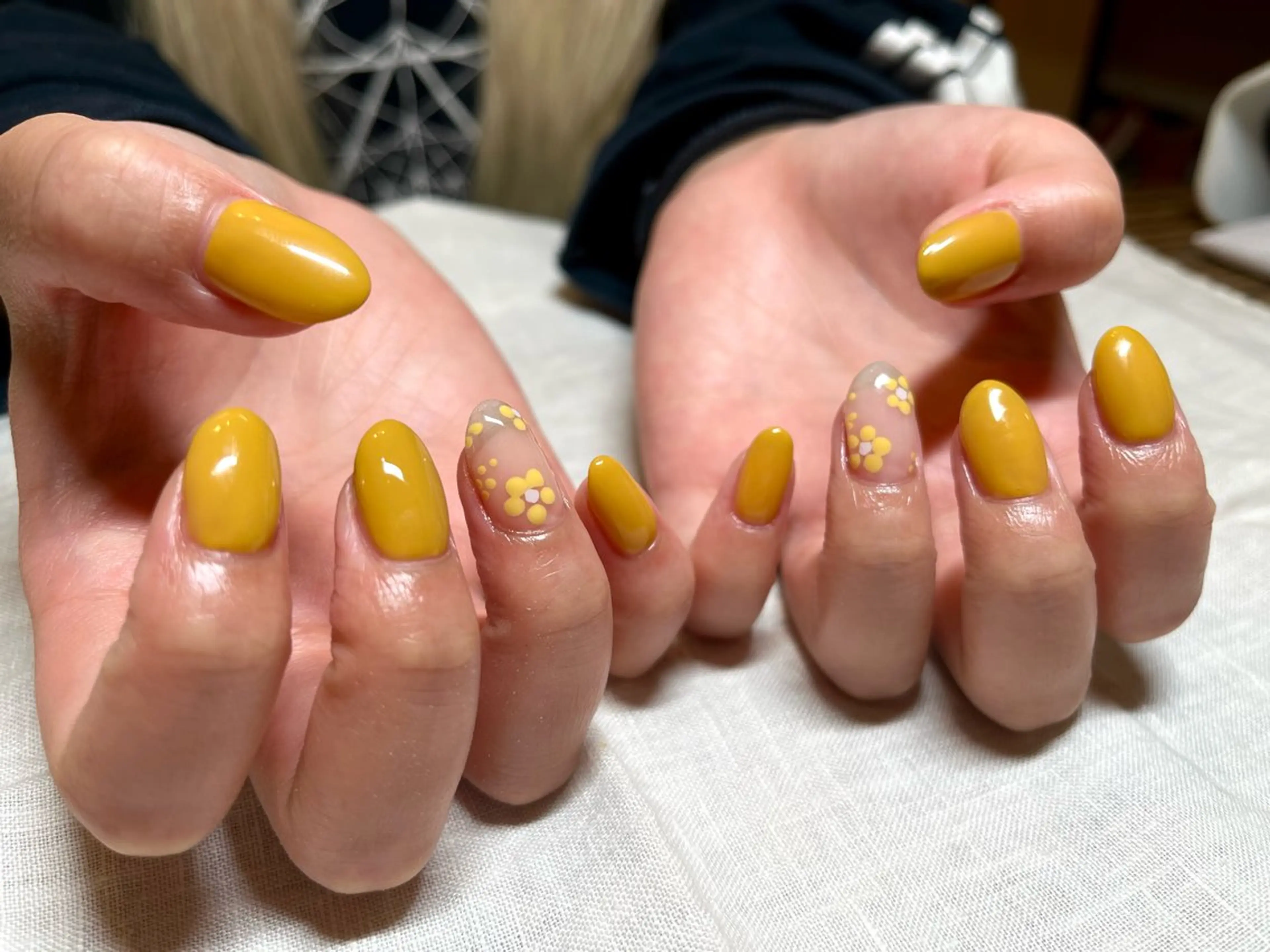 ネイル 長さ出し 持ち込み スカルプネイル atelier mofのネイルデザイン