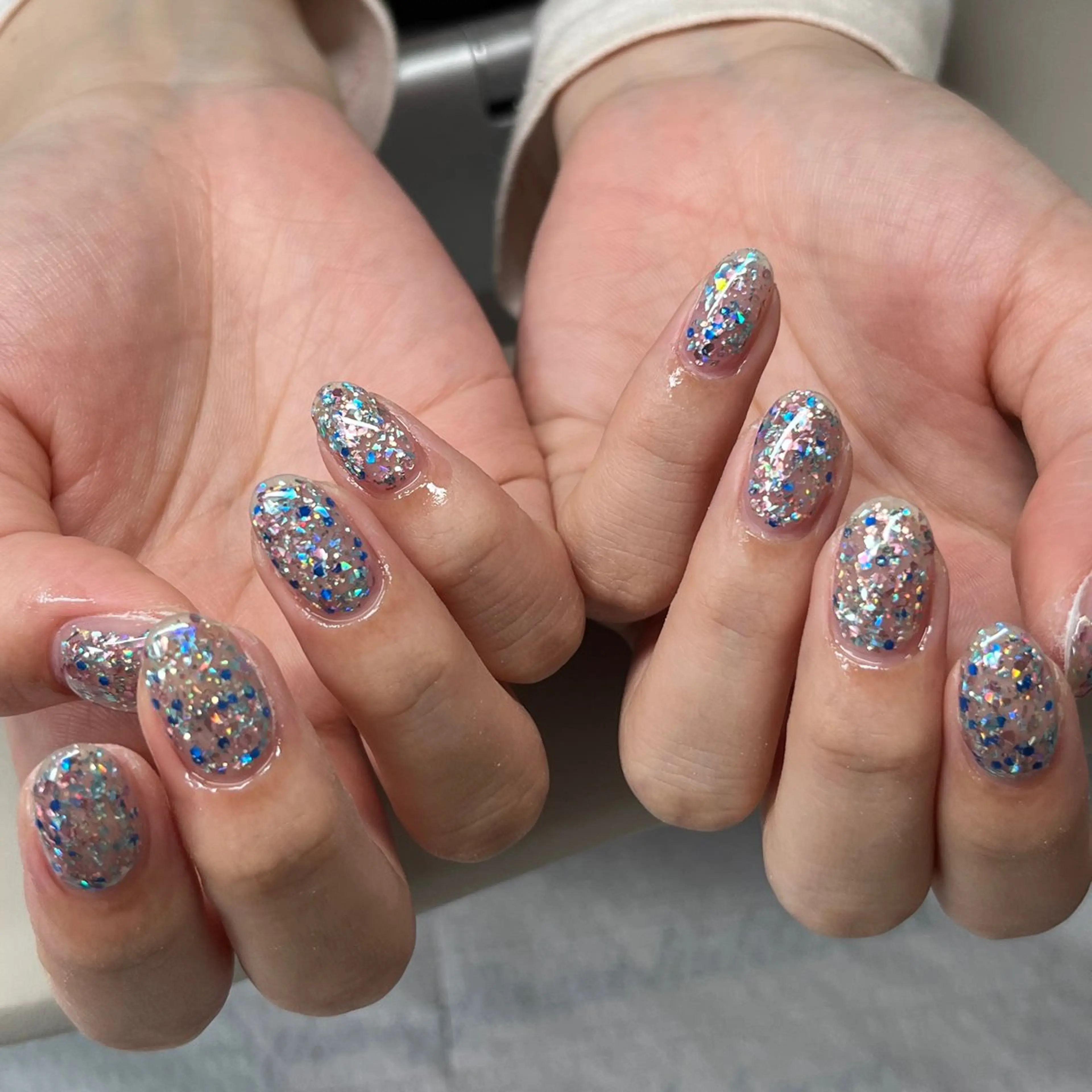 ネイル アートネイル ジェルネイル 韓国ネイル 持ち込み スカルプネイル ハンドネイル はなネイル所属・R_nail xixiのネイルデザイン