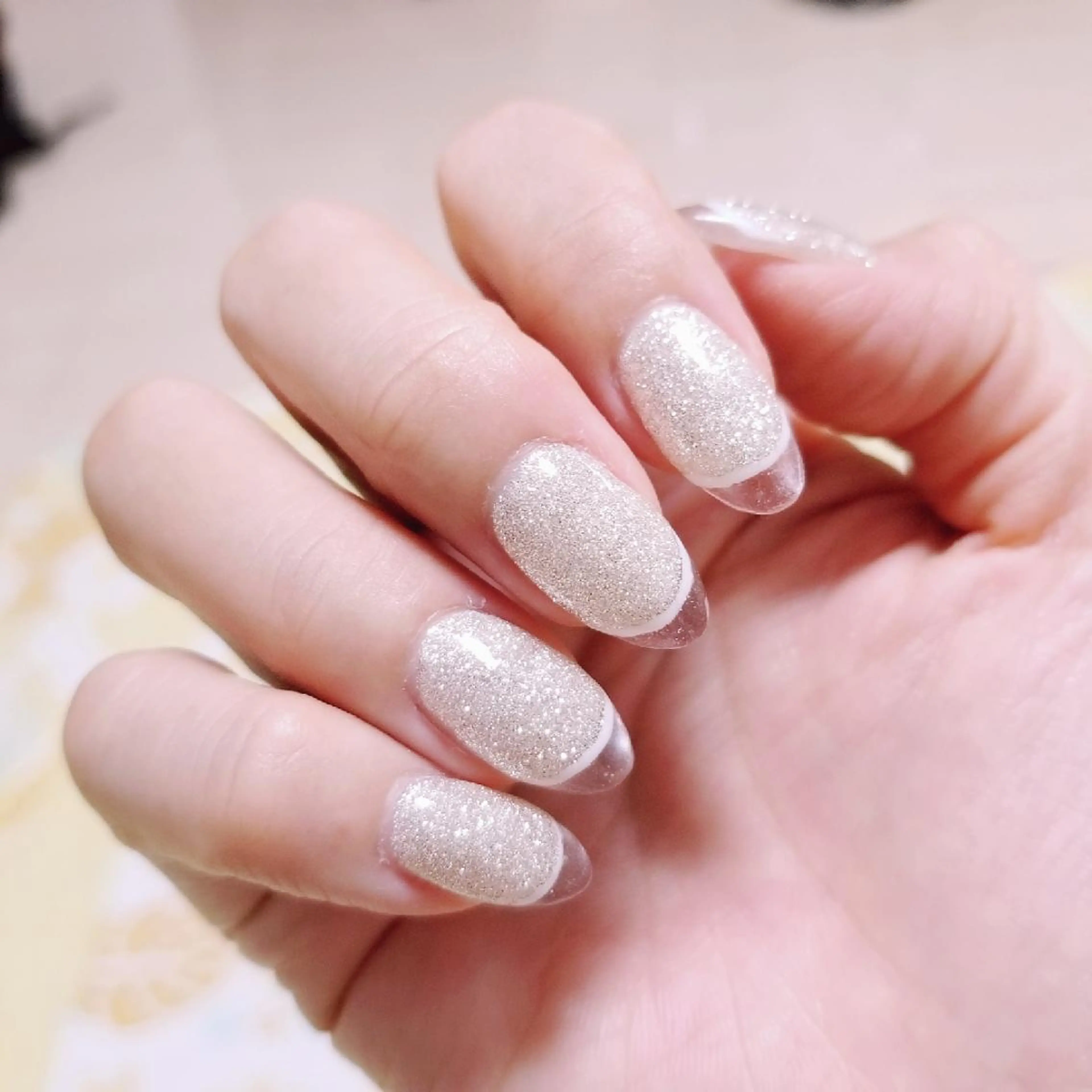 ネイル クリアネイル フレンチネイル スカルプネイル trees_ nailのネイルデザイン