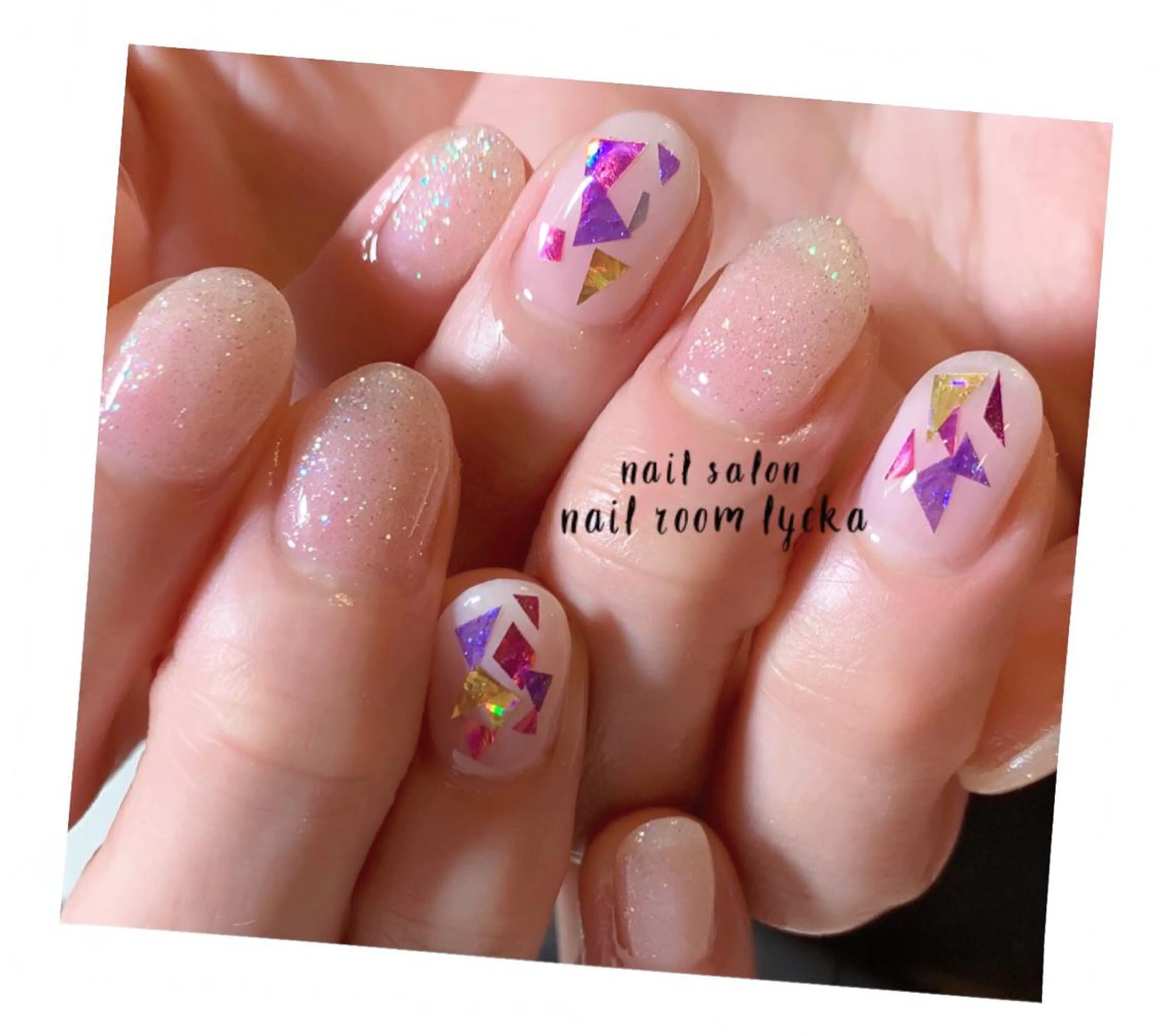 ネイル ﾈｲﾙﾙｰﾑﾘｯｶ 𝐦𝐚𝐲𝐮のネイルデザイン