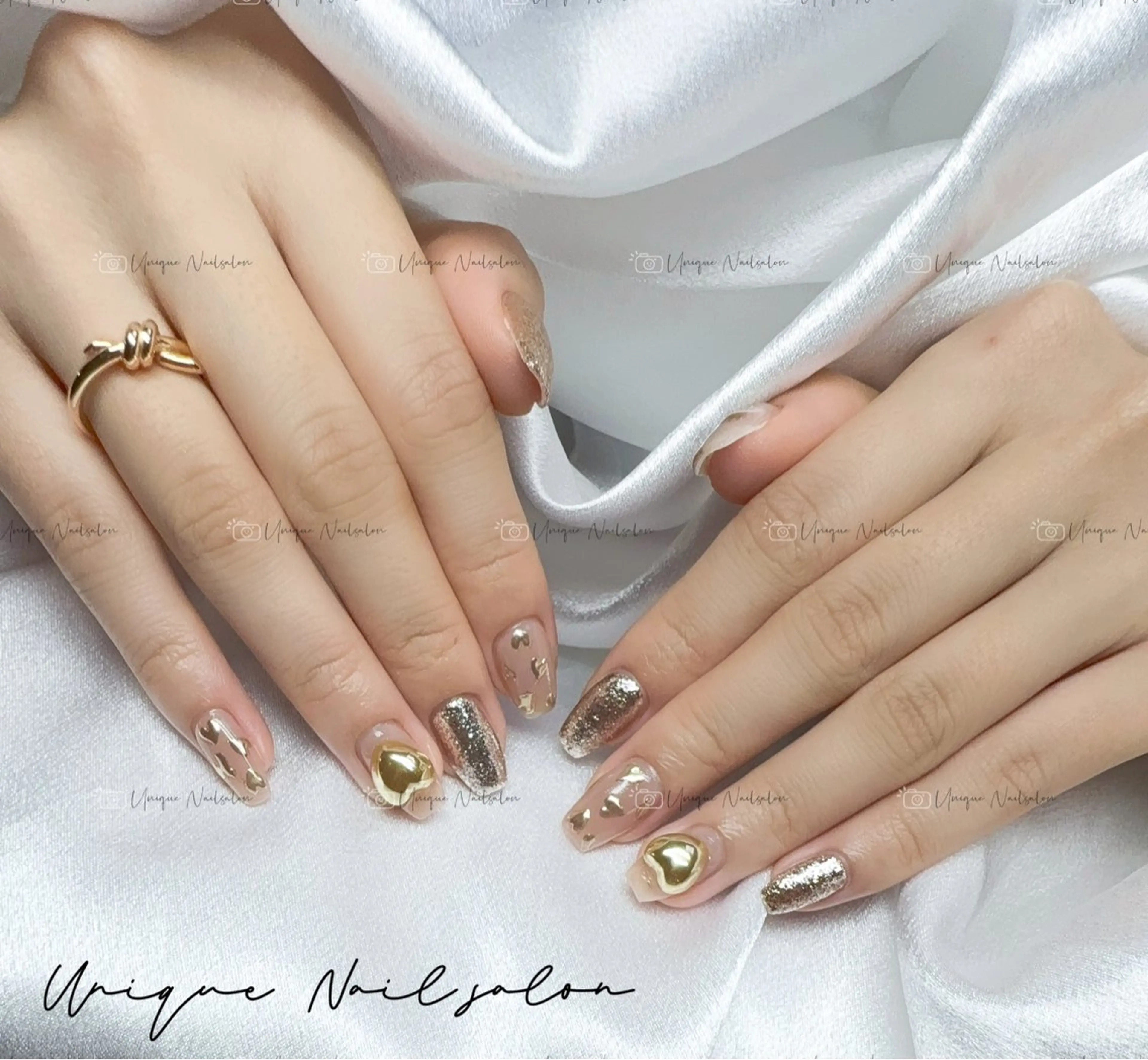 ネイル UniqueNail 長さだし専門店のネイルデザイン