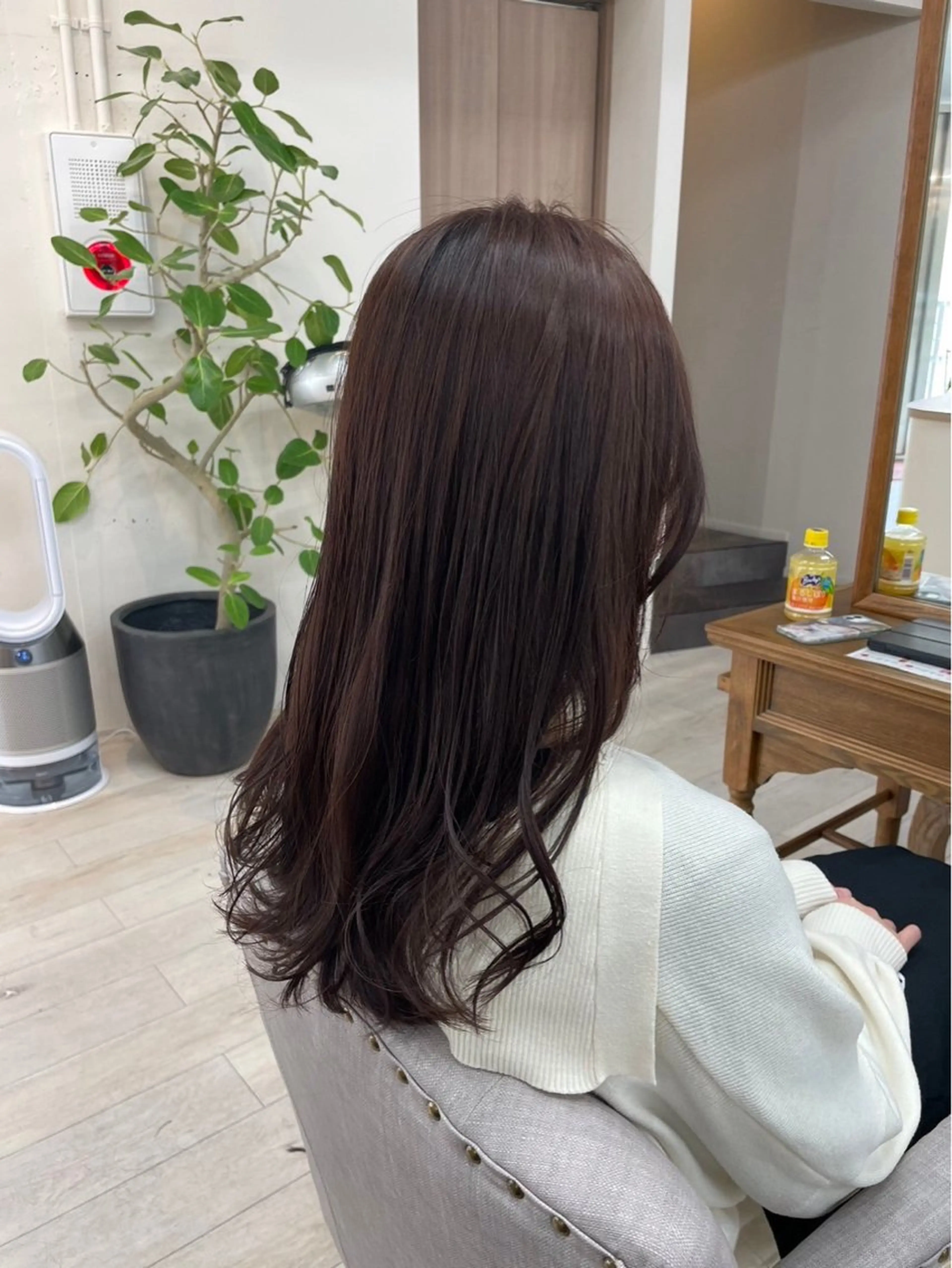 セミロング ミサキ🫧 前髪カットモデルのヘアスタイル