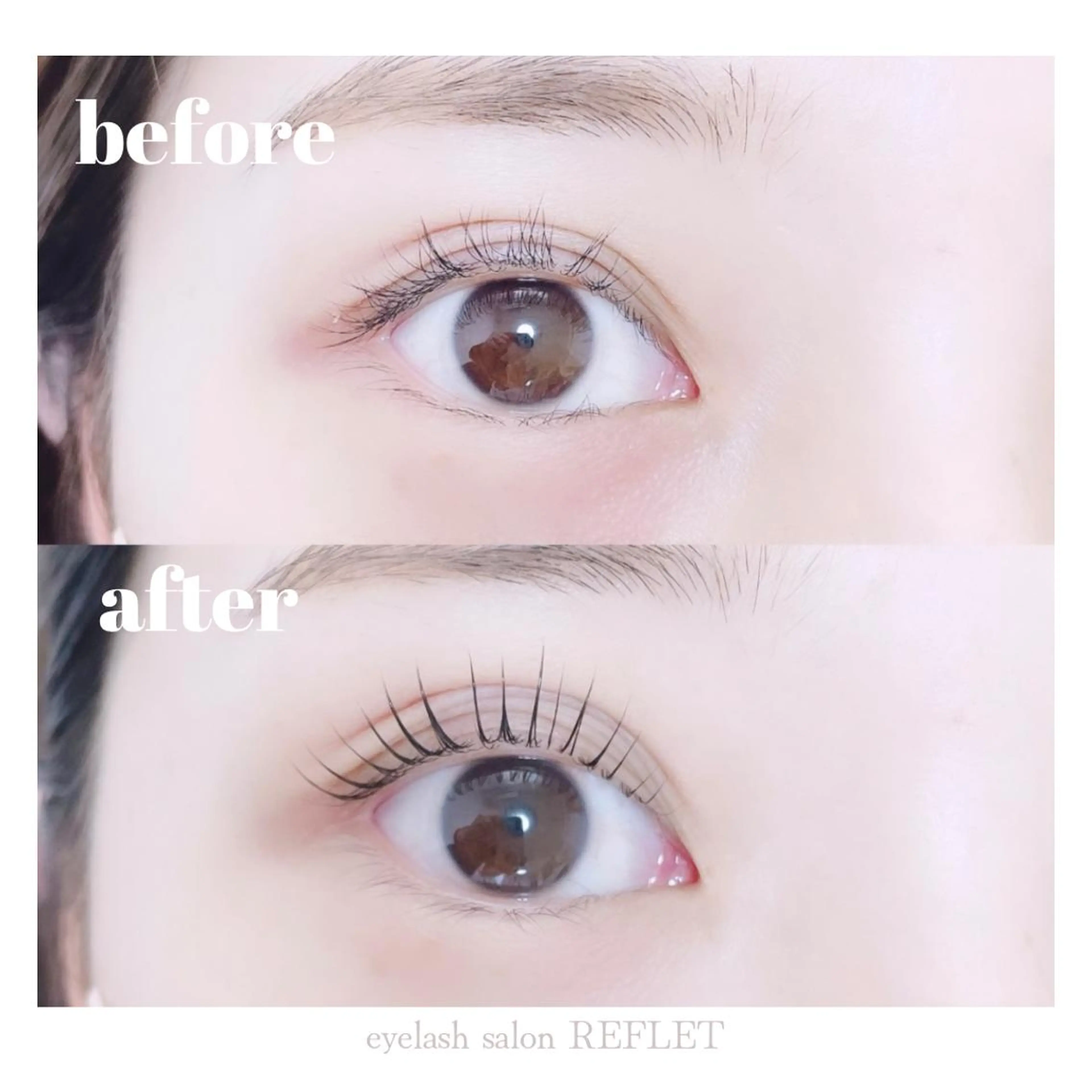 マツエク・マツパ REFLET ルフレのマツエク・マツパデザイン