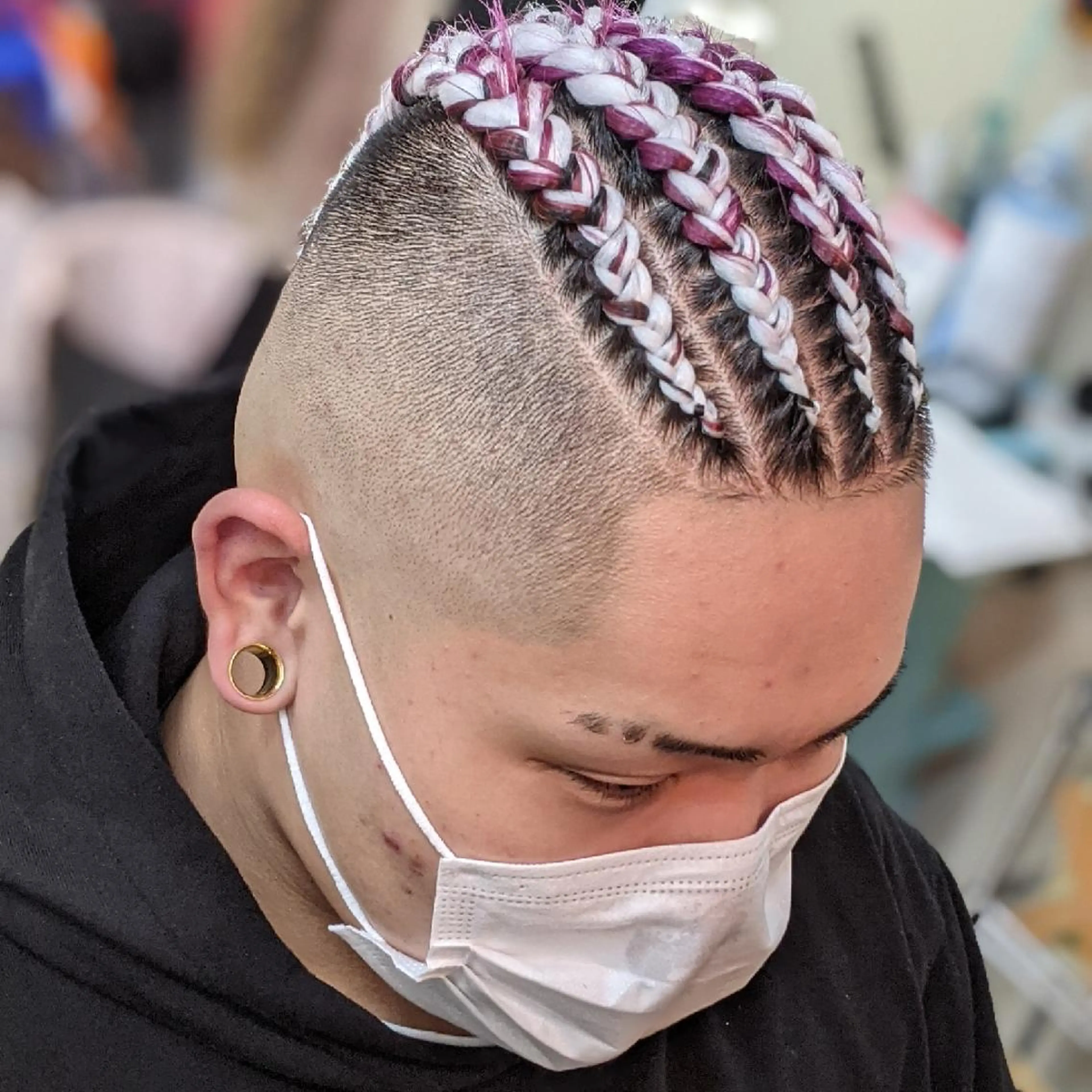 ヘアアレンジ メンズ エクステ scamp ★のヘアスタイル