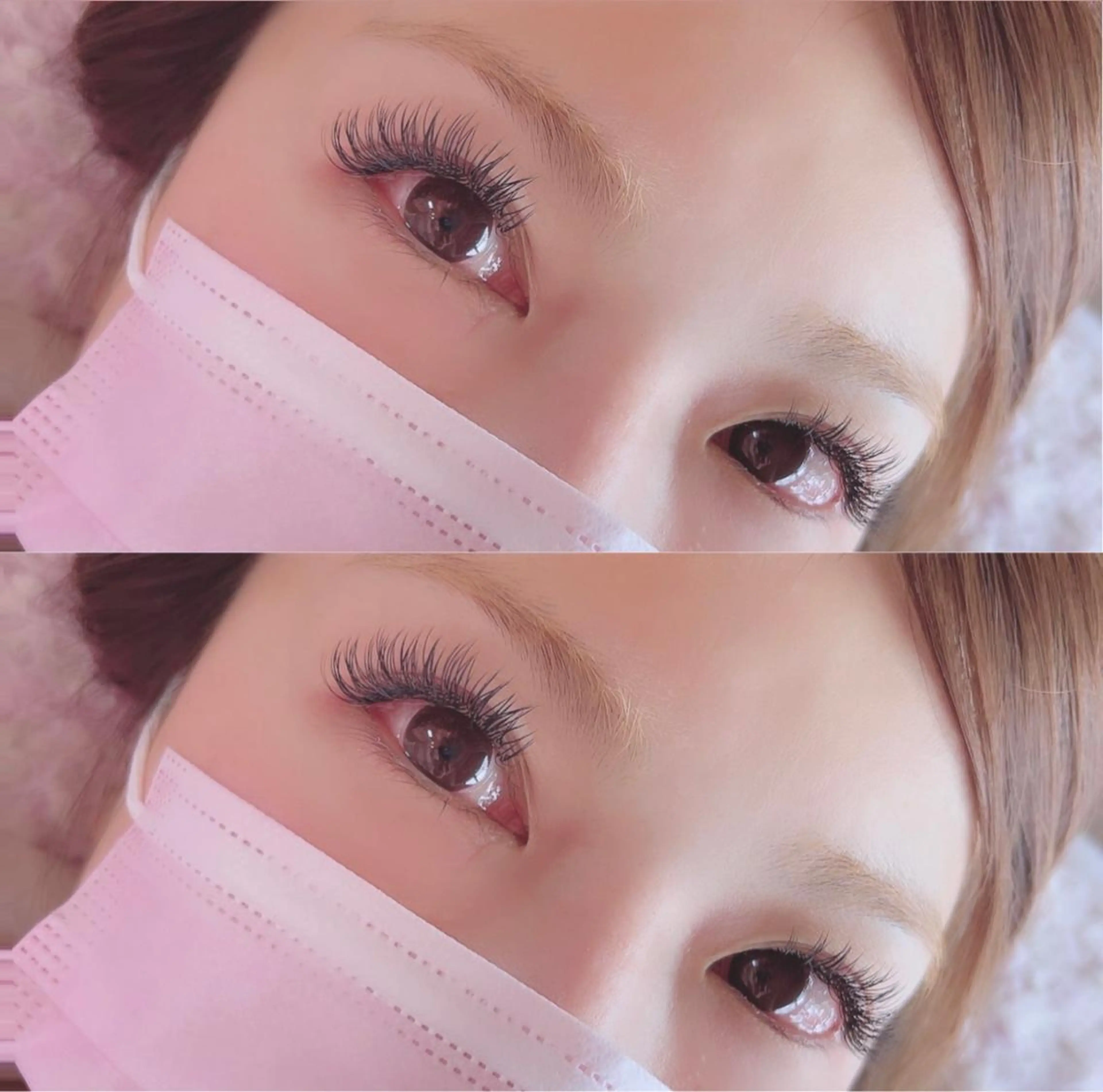 フラットラッシュ付け放題の写真