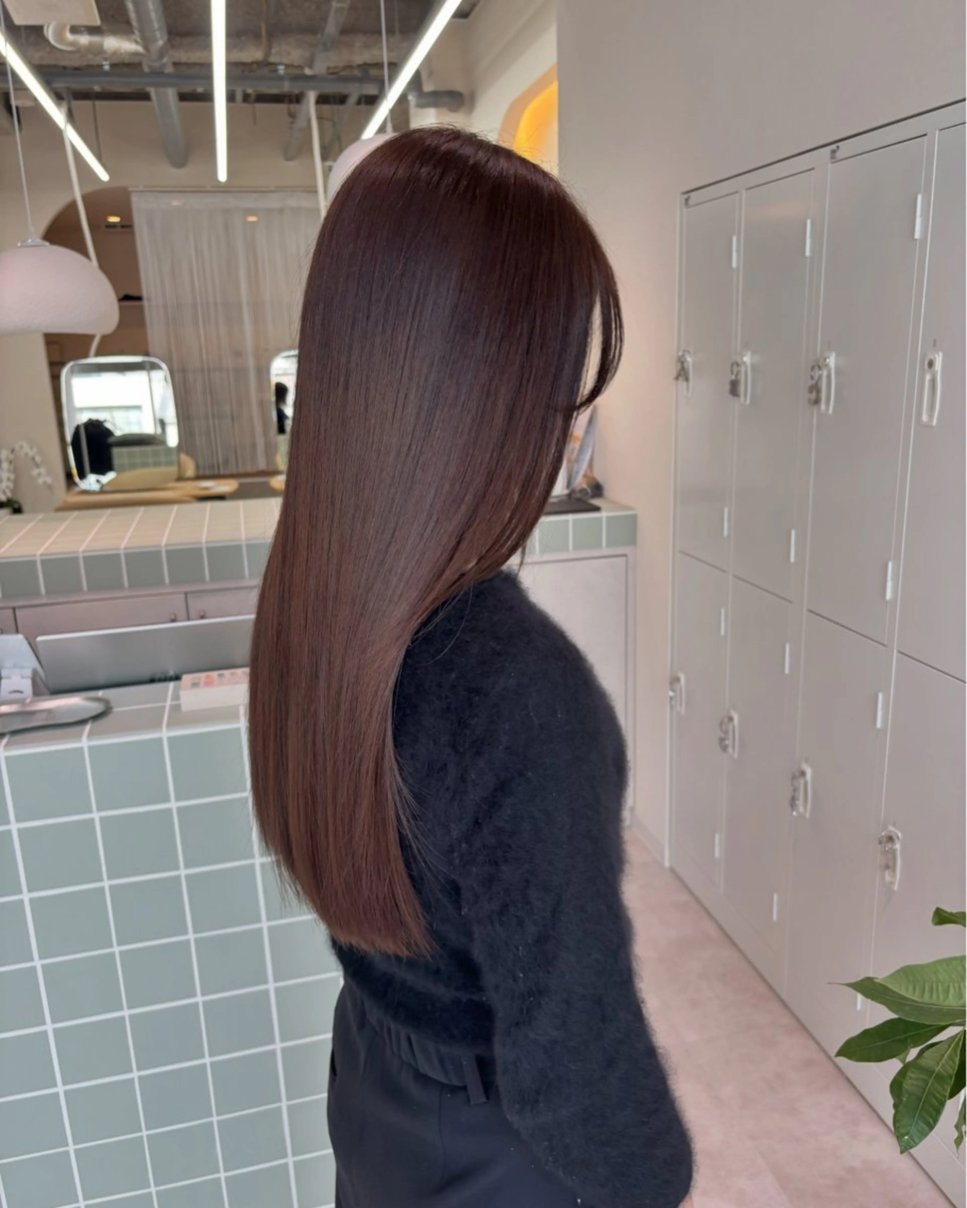 ロング カラー 広島/わかな/ヘア セット/オリーブのヘアスタイル