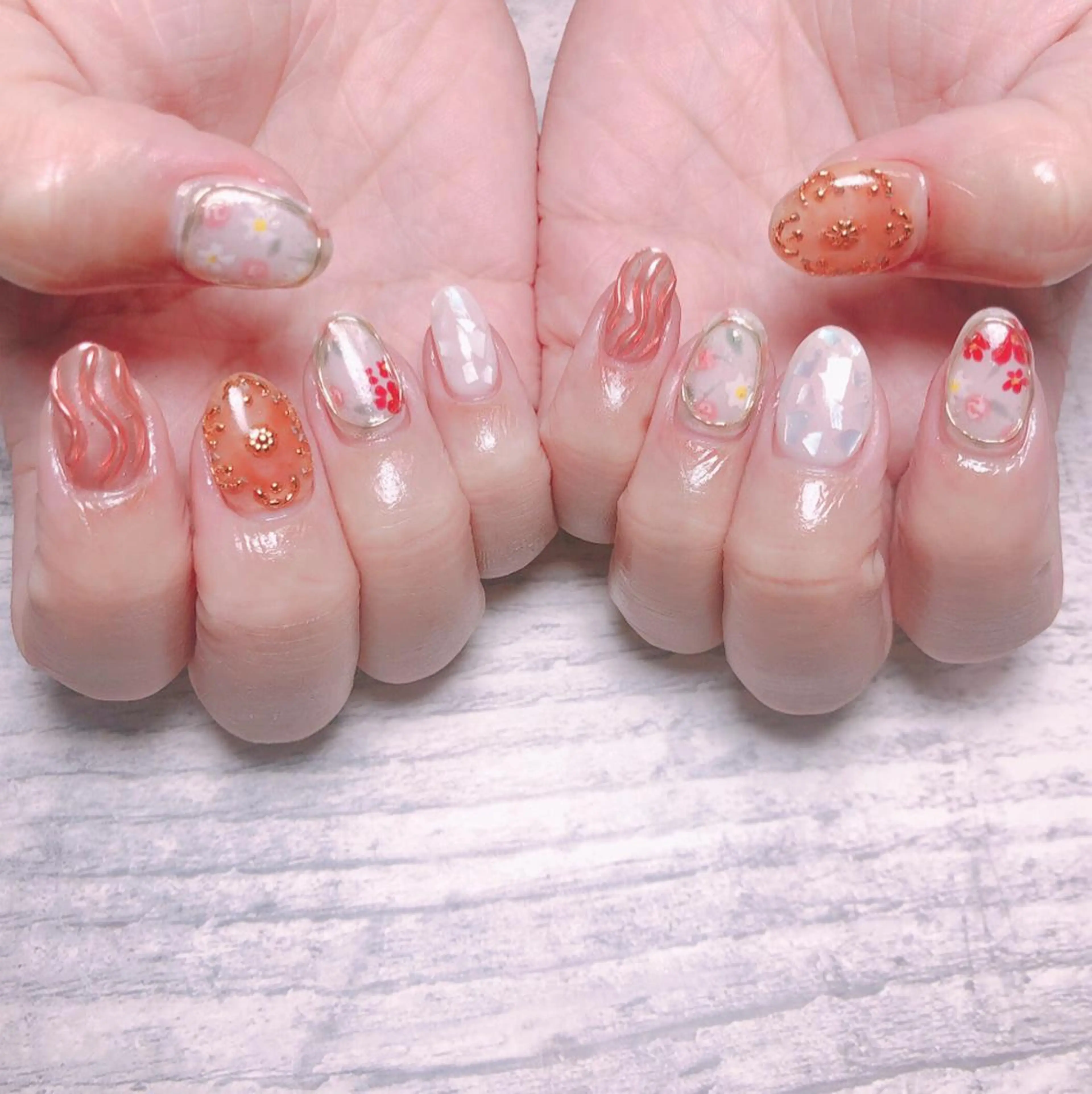 ネイル 個室ネイルサロンDolly  Girl〜ドーリーガール〜所属・DollyGirl KYOKOのネイルデザイン