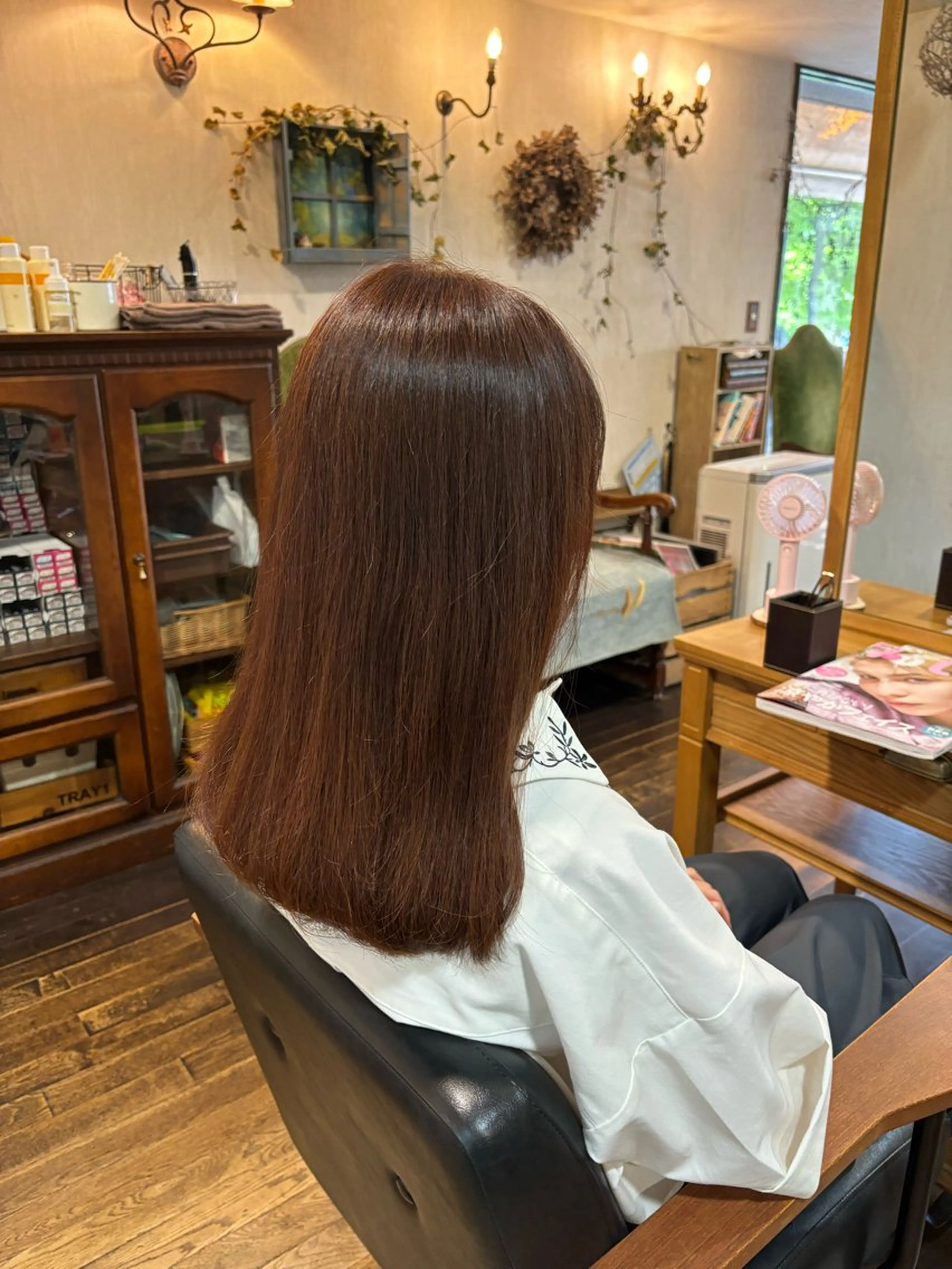 カラー アカリ😸🫶 カラーリスト🧡のヘアスタイル