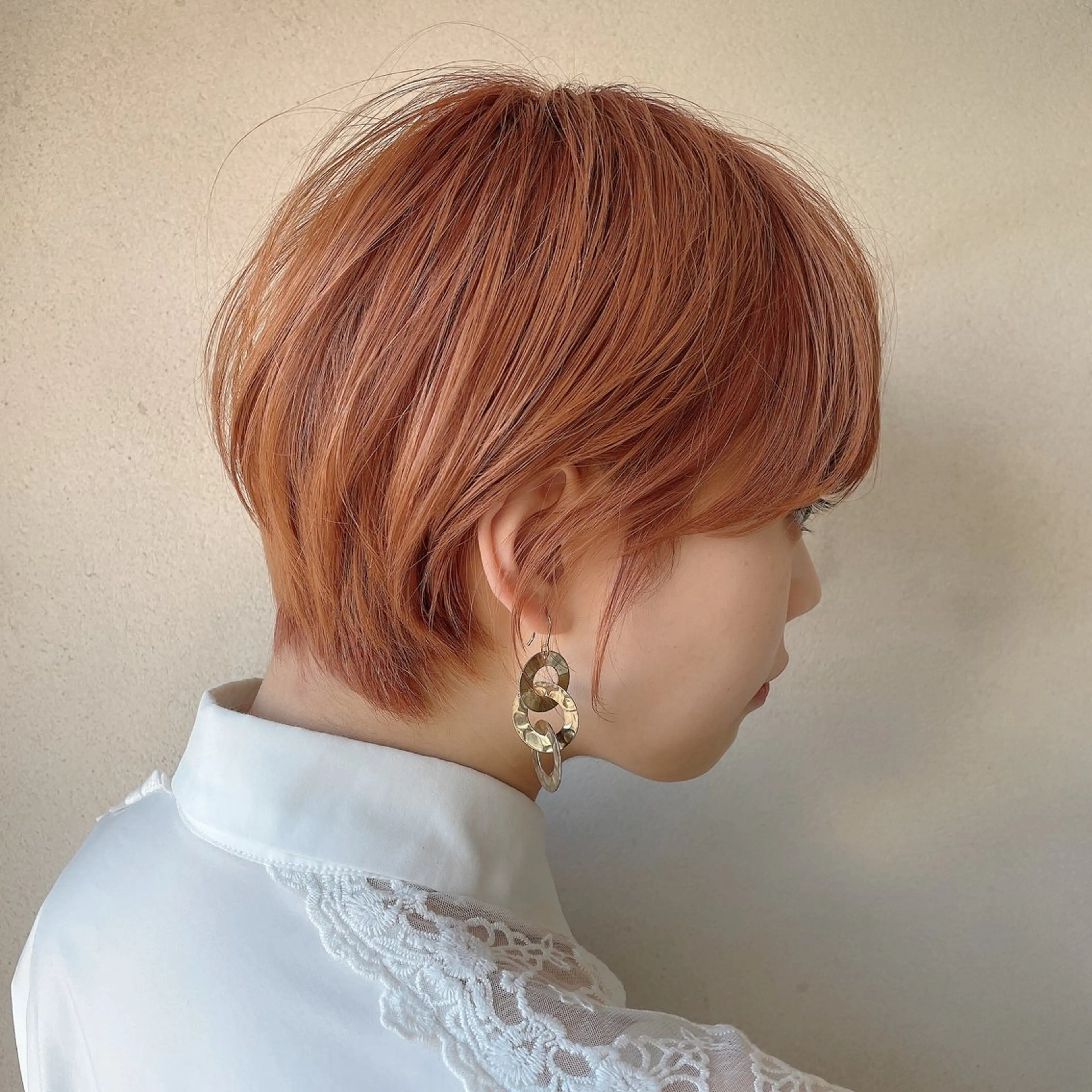 ⭐️透明感カラー⭐️⭐︎カット&カラー&ブリーチ⭐︎  /ショートヘア/ショートカット/高槻ショートヘア/ショートボブの写真