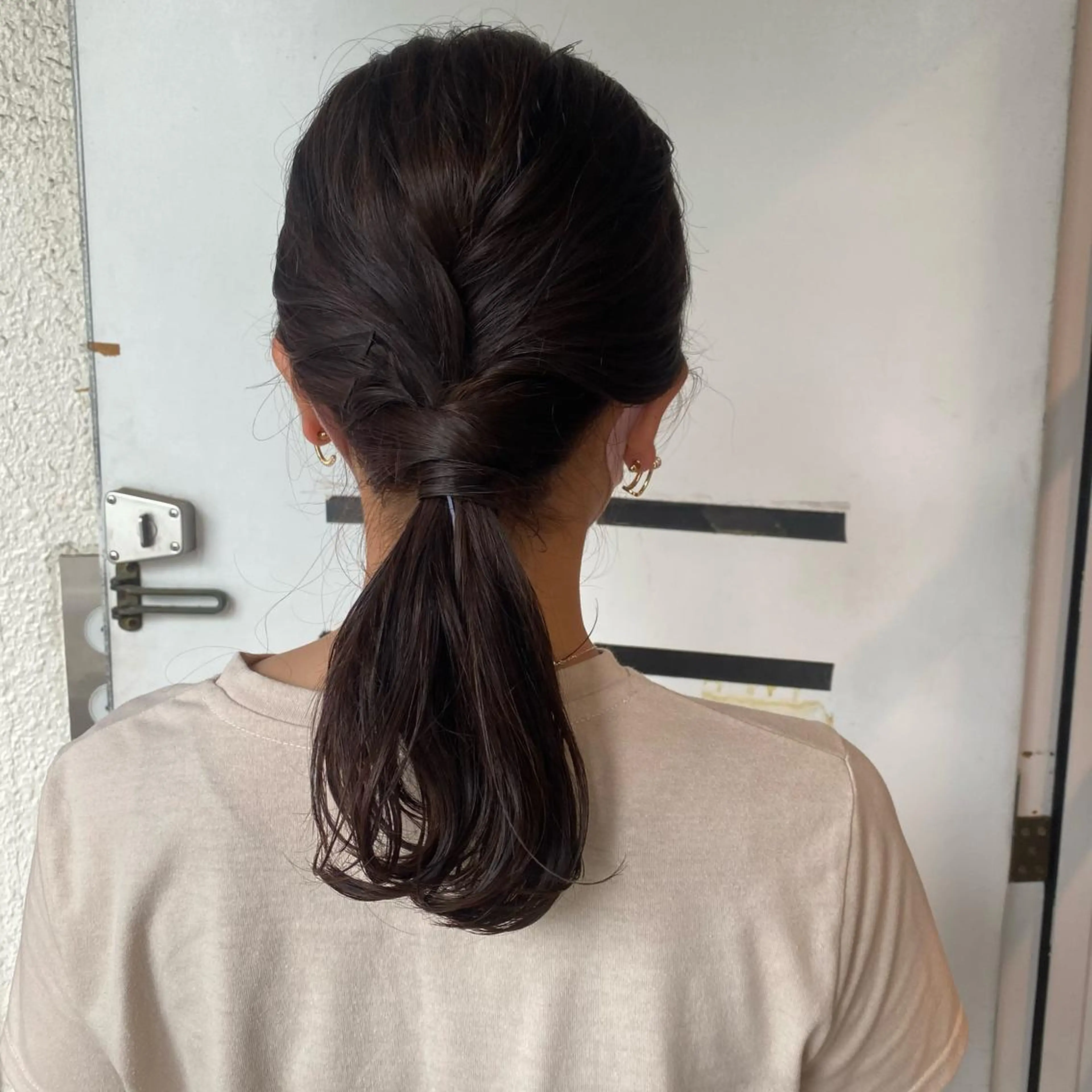 ロング カラー パーマ ヘアアレンジ メンズ 🍀髪質改善 ケアカラーrootsのヘアスタイル