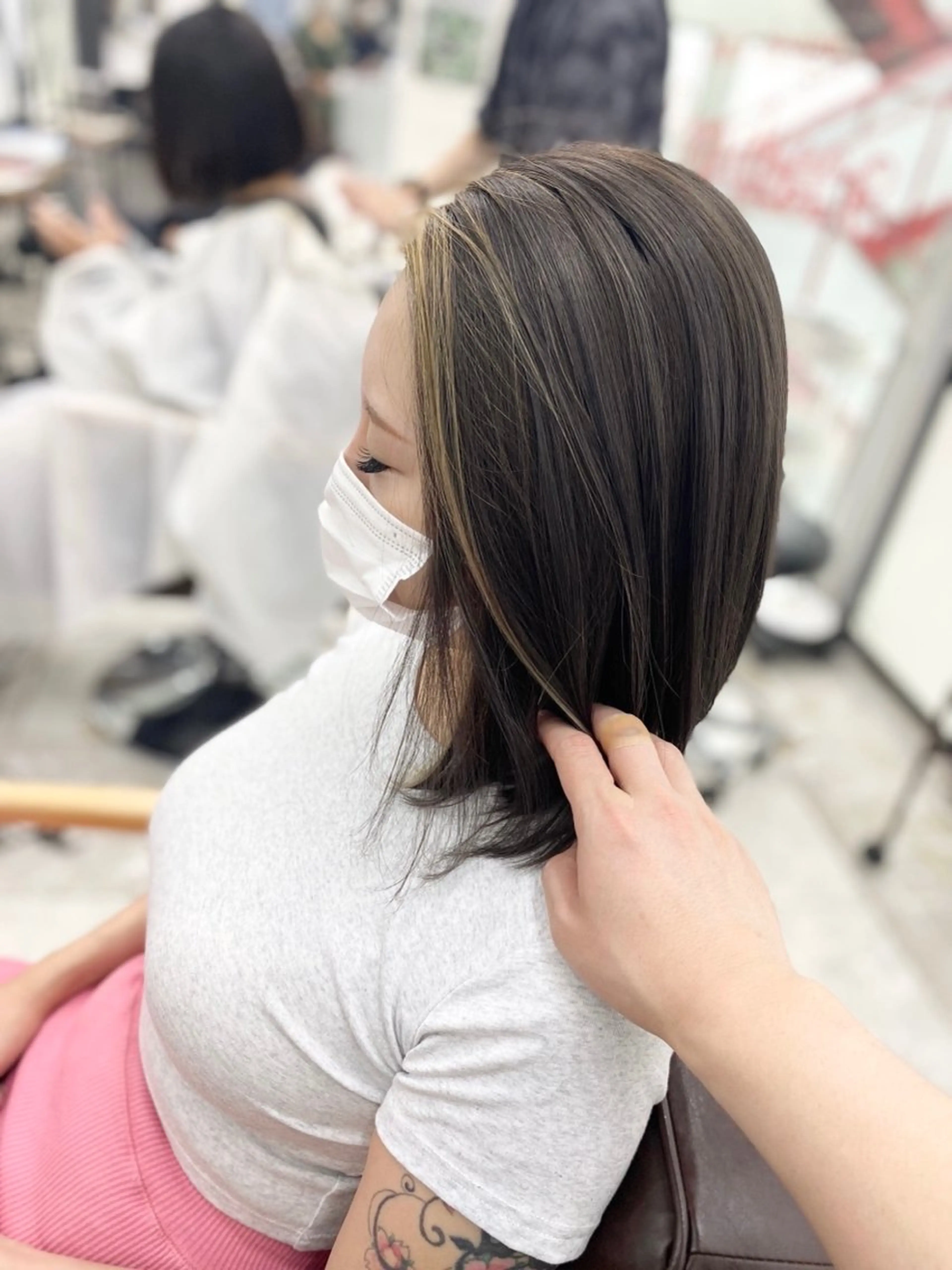 カラー ヘアカラー カラー特化サロン ピリナ相武台前のヘアスタイル