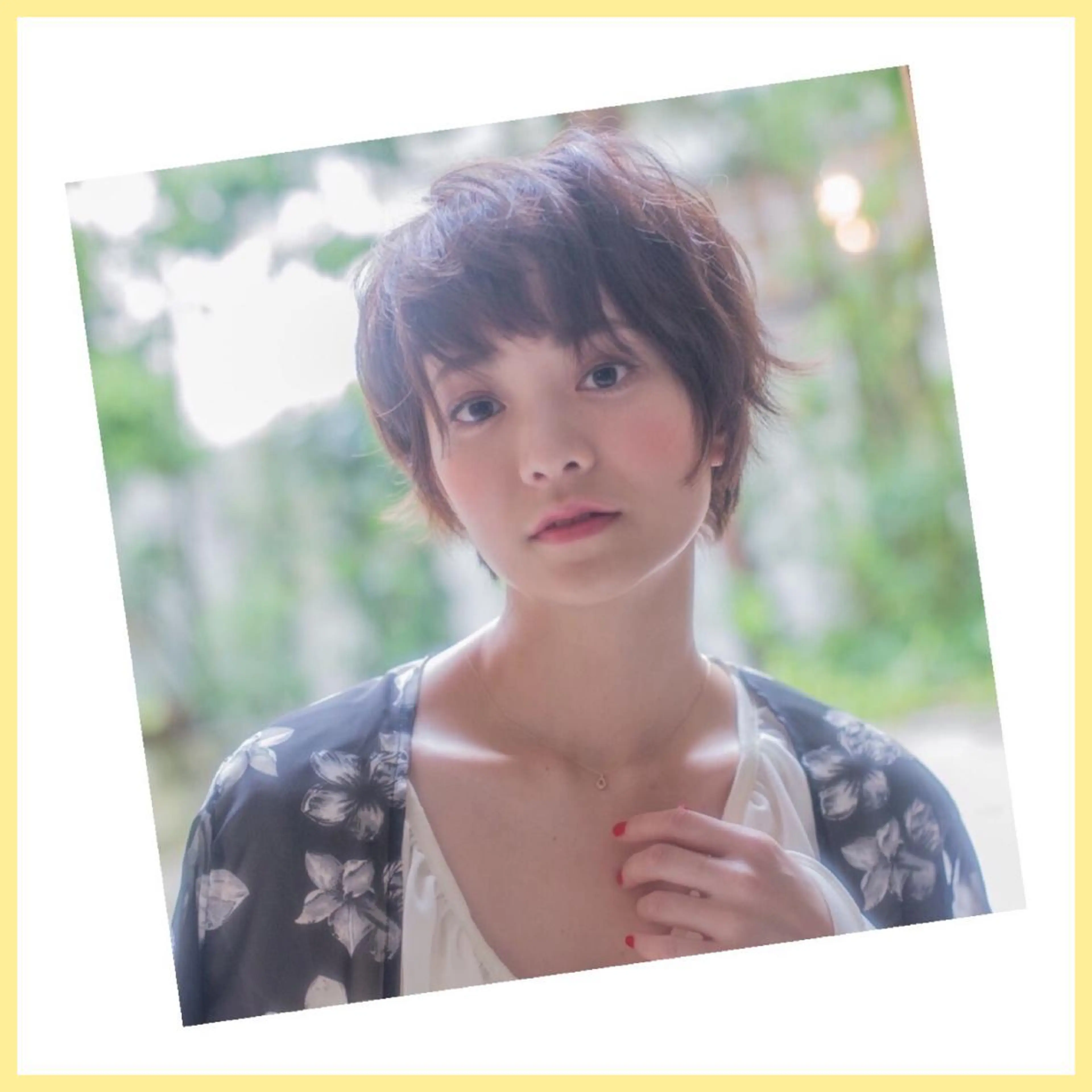 ショート カラー ショートヘア カット ヘアカラー (スタイリスト)牧 好美のヘアスタイル