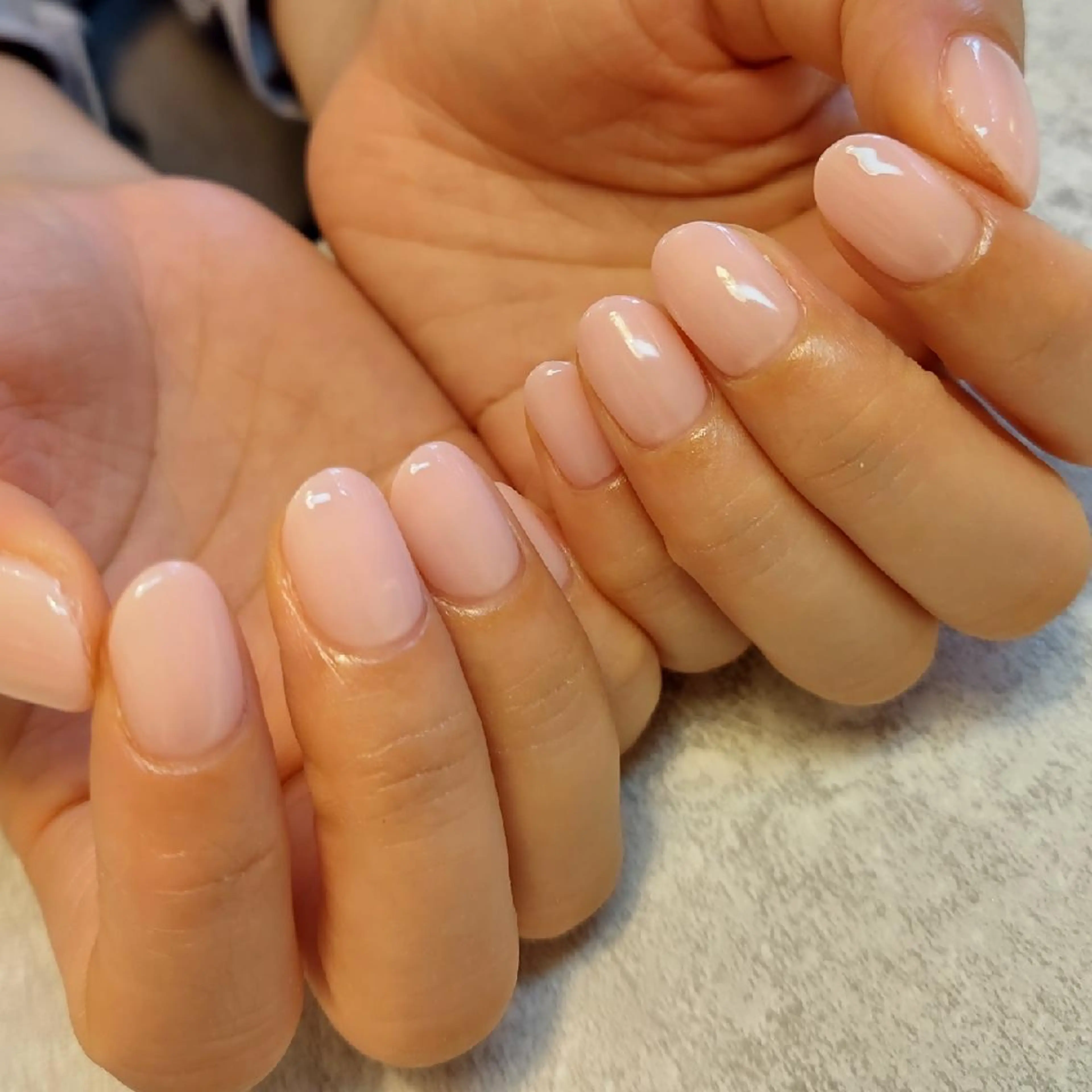 ネイル ワンカラーネイル ジェヌインネイル 河内のネイルデザイン