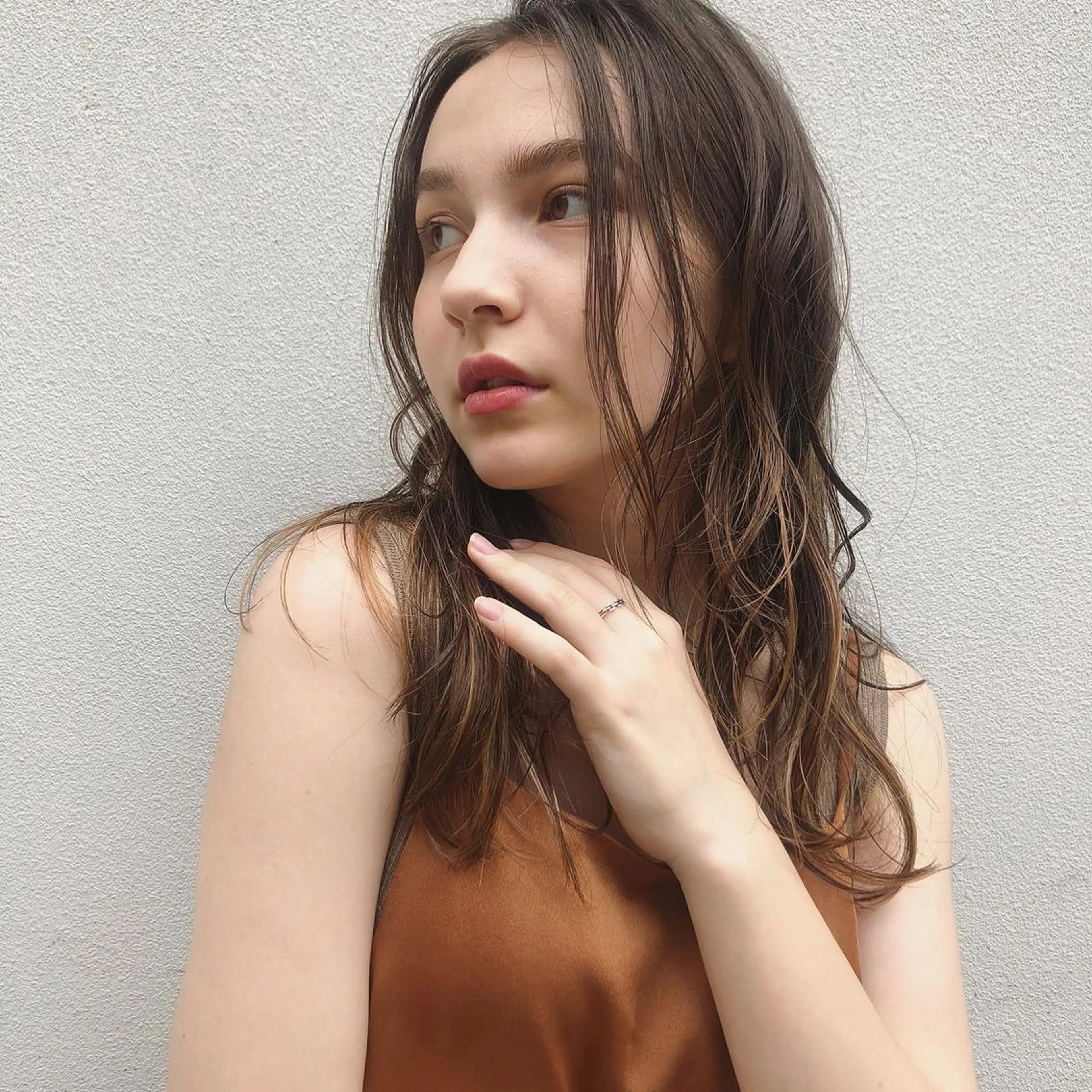 セミロング カラー カット ヘアカラー トリートメント salowin JIYUGAOKA所属・マンツーマン半個室 tamuraのヘアスタイル