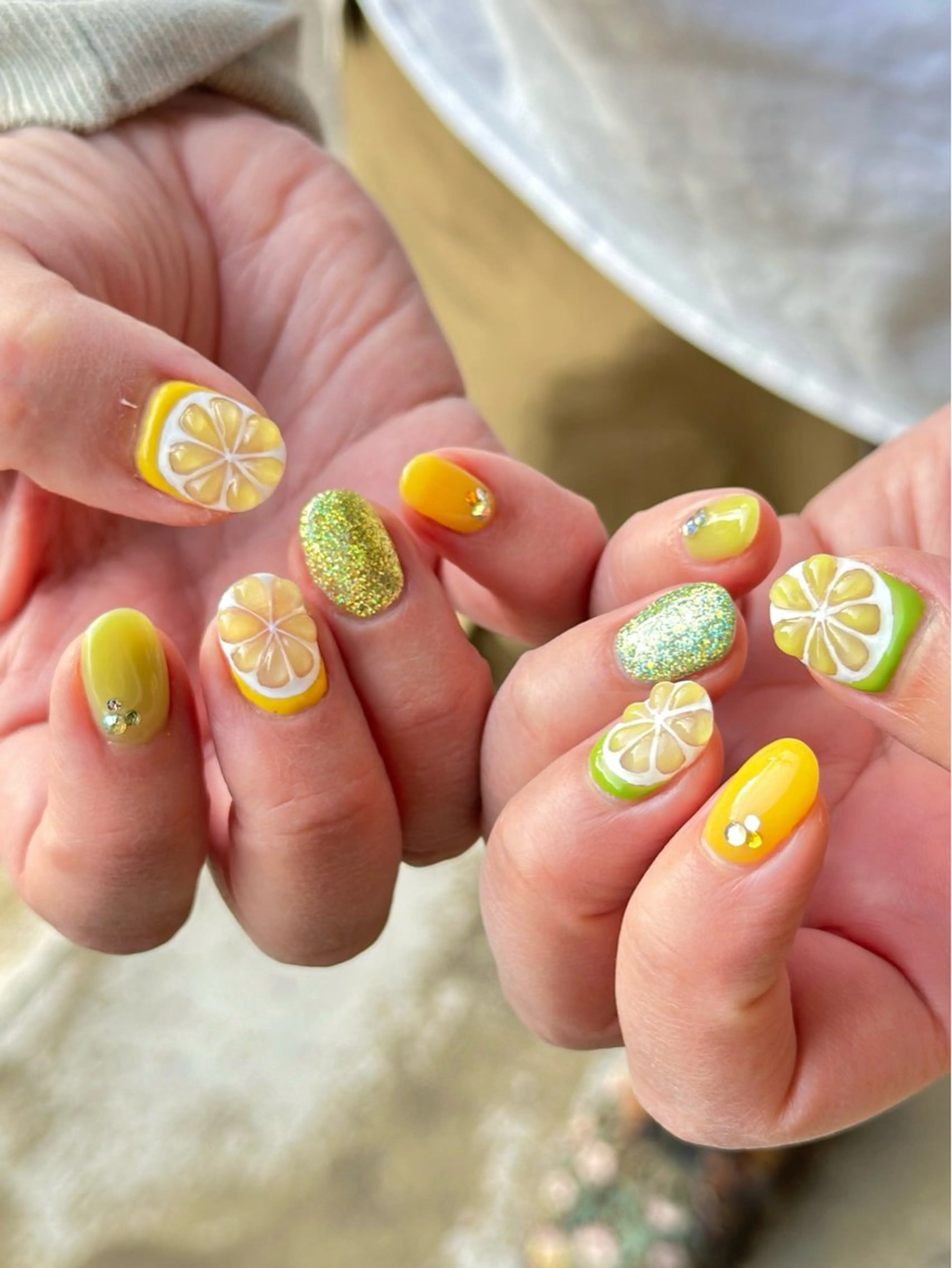 ネイル ハンドネイル シモダ カスミ 🦀 @ksm_smdのネイルデザイン