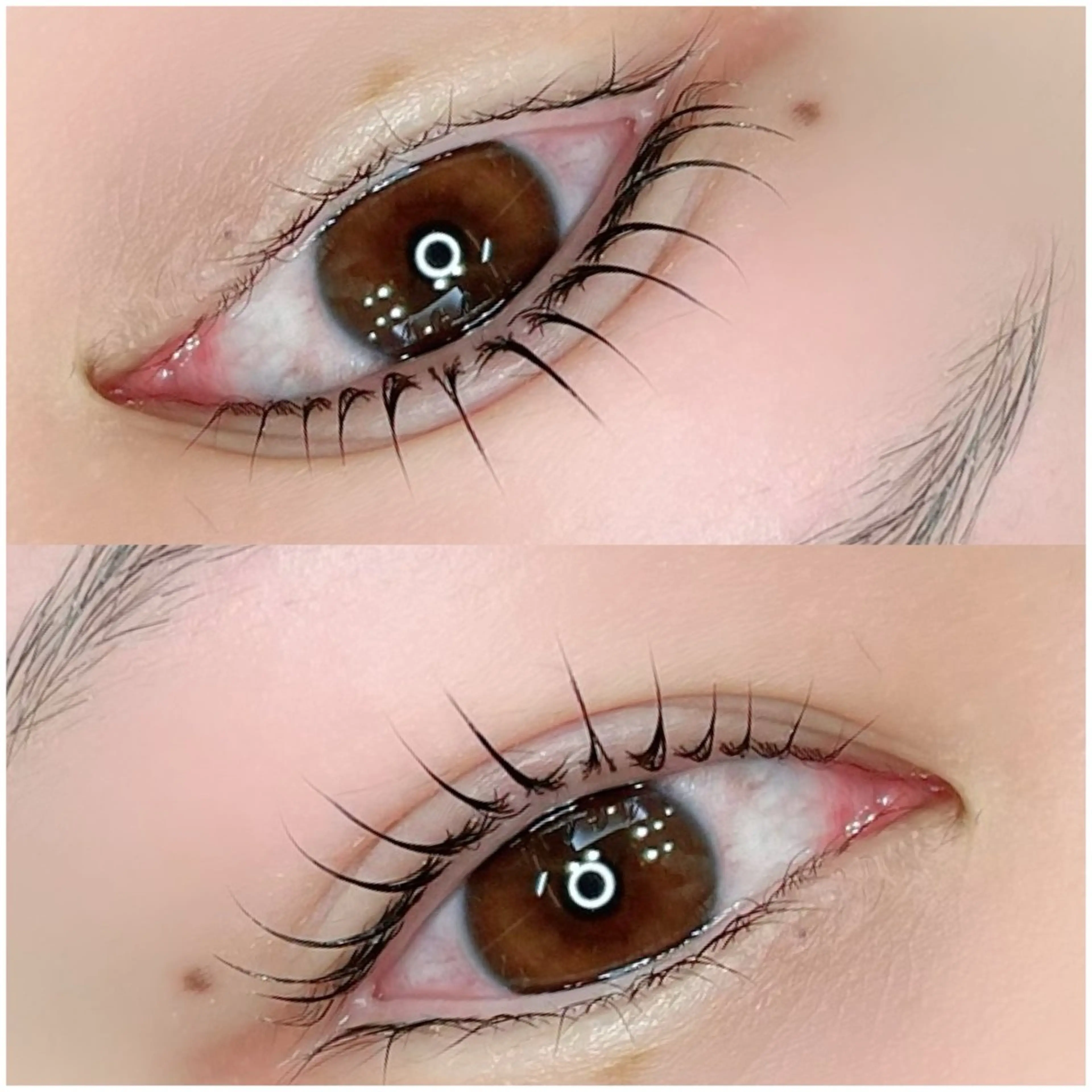 マツエク・マツパ パリジェンヌラッシュリフト 一重×まつ毛パーマ Eye lashのマツエク・マツパデザイン