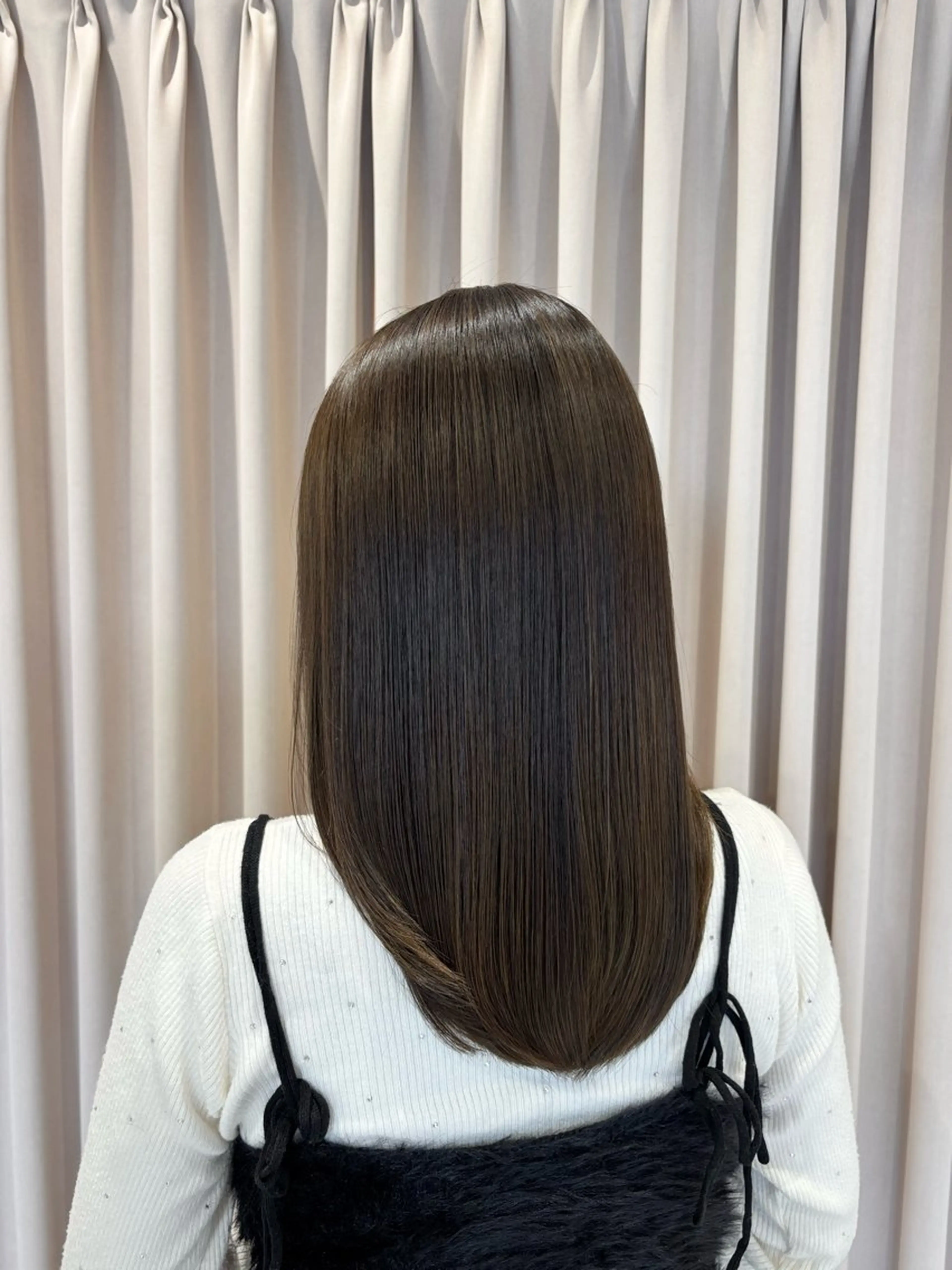 セミロング カラー レシェル桑名店所属・reciel / rinaのヘアスタイル