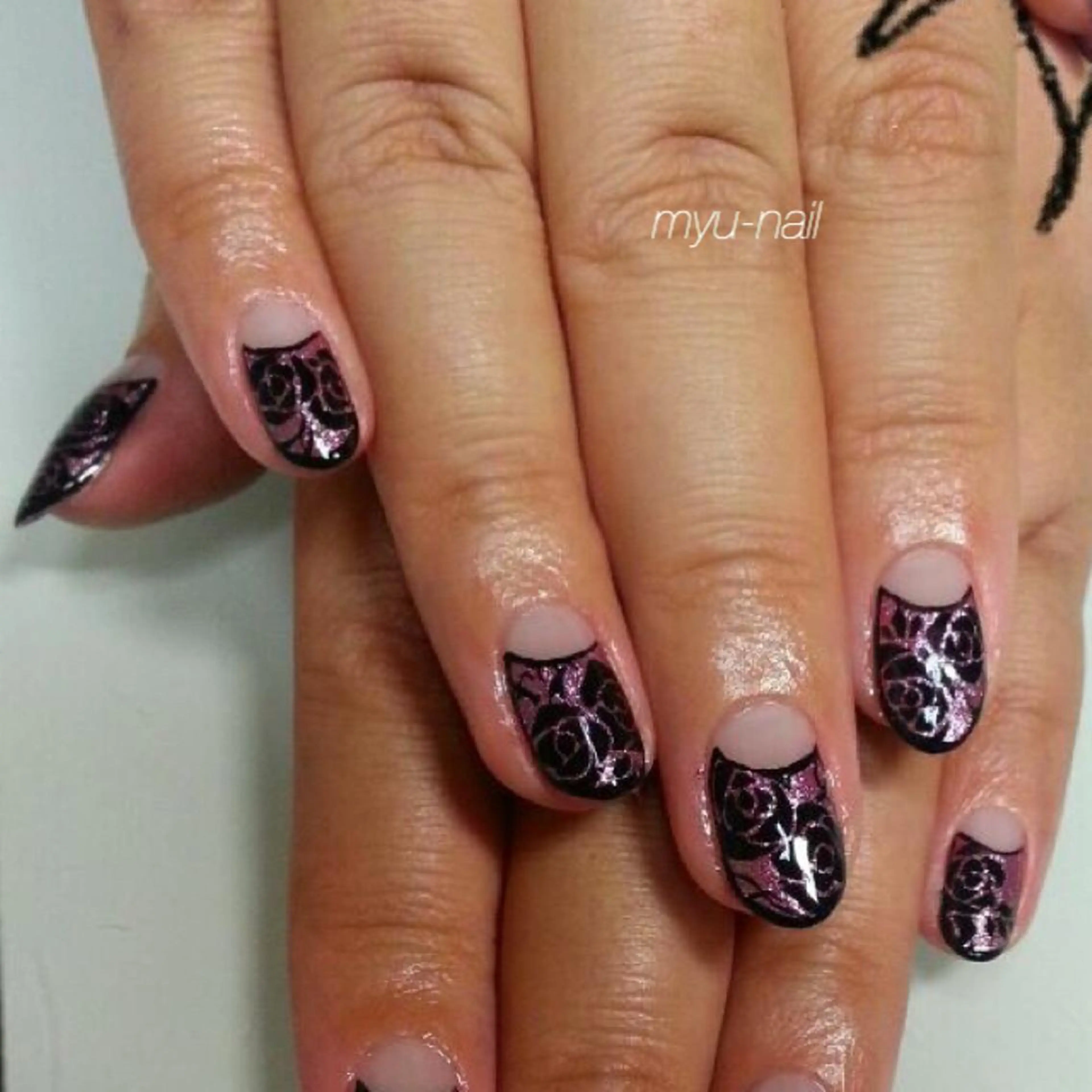 ネイル アートネイル ホームサロン myu-nailのネイルデザイン