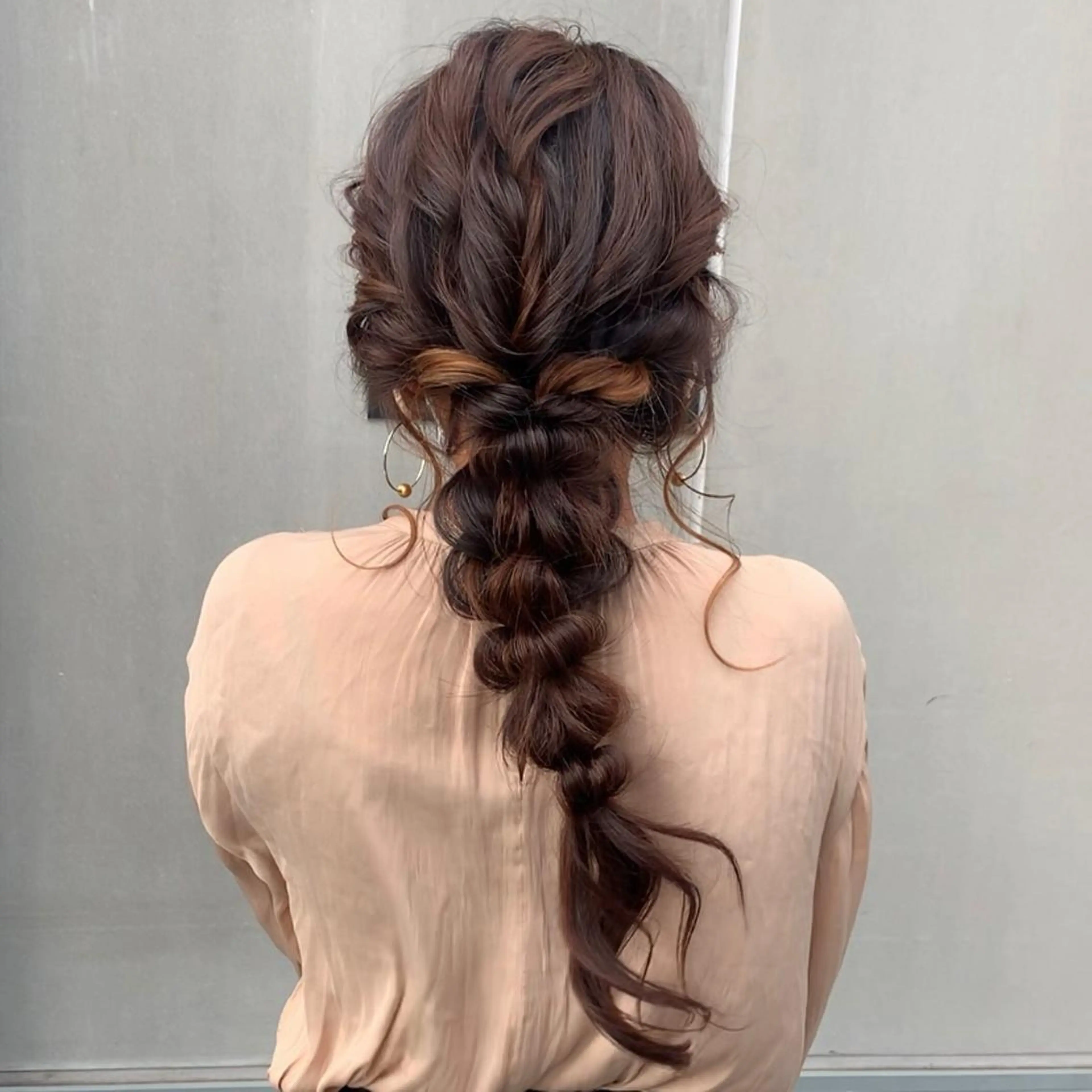 ヘアアレンジ Hair Resort Noble(ヘアリゾートノーブル)所属・オオヤ カナのヘアスタイル