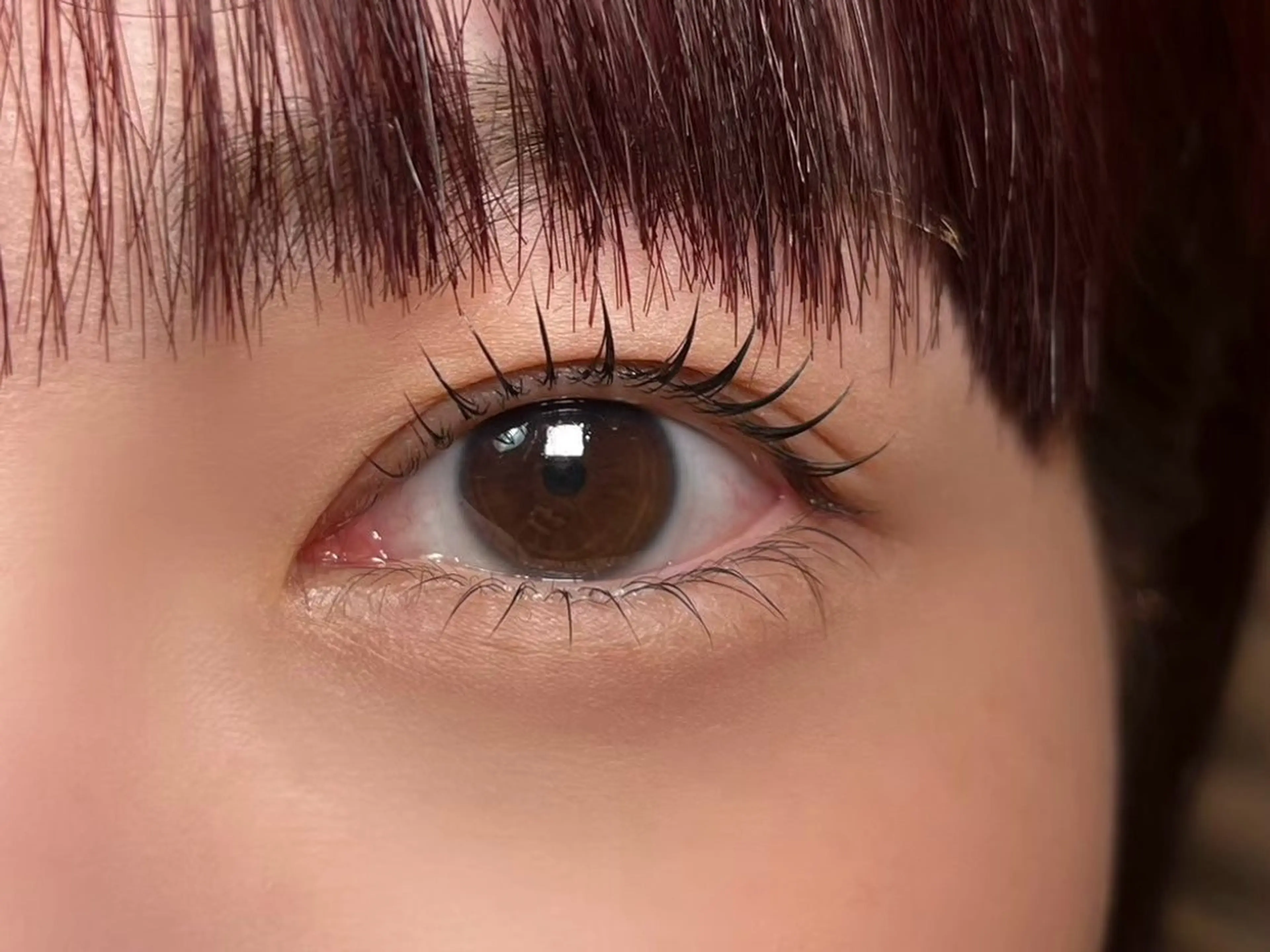 上下まつ毛パーマの写真