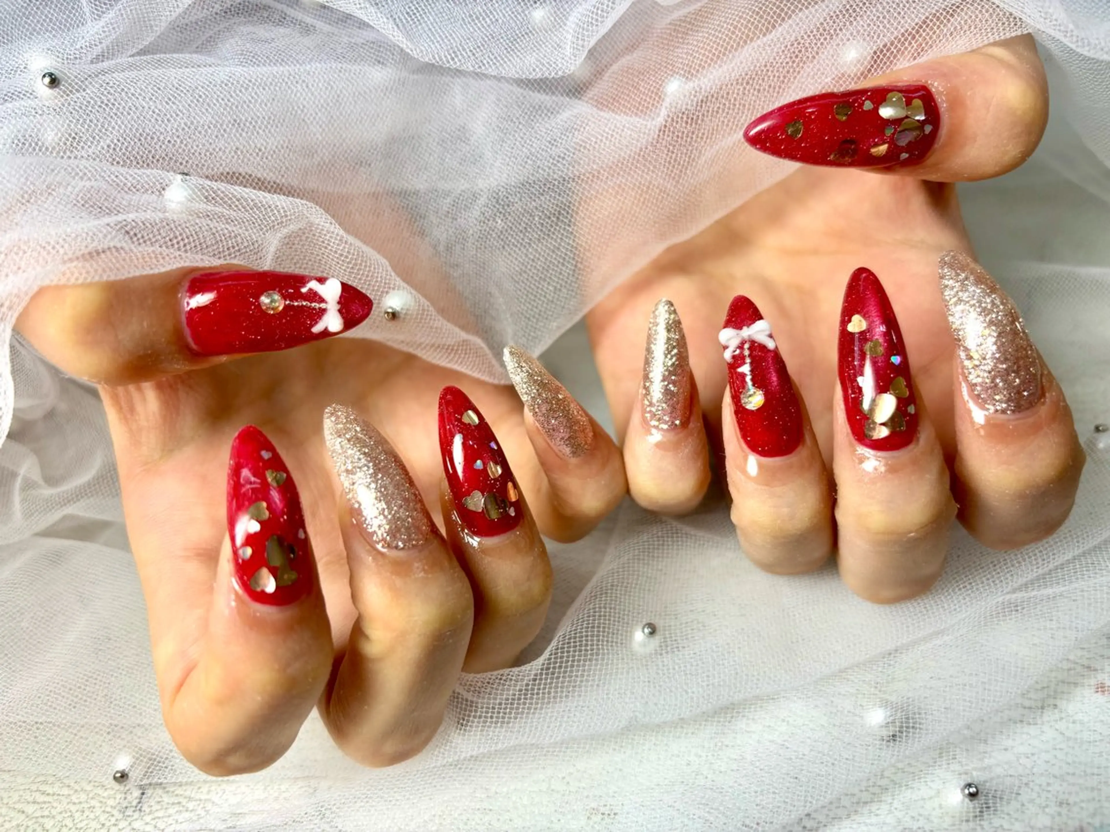ネイル Queennail 北堀江megumiのネイルデザイン