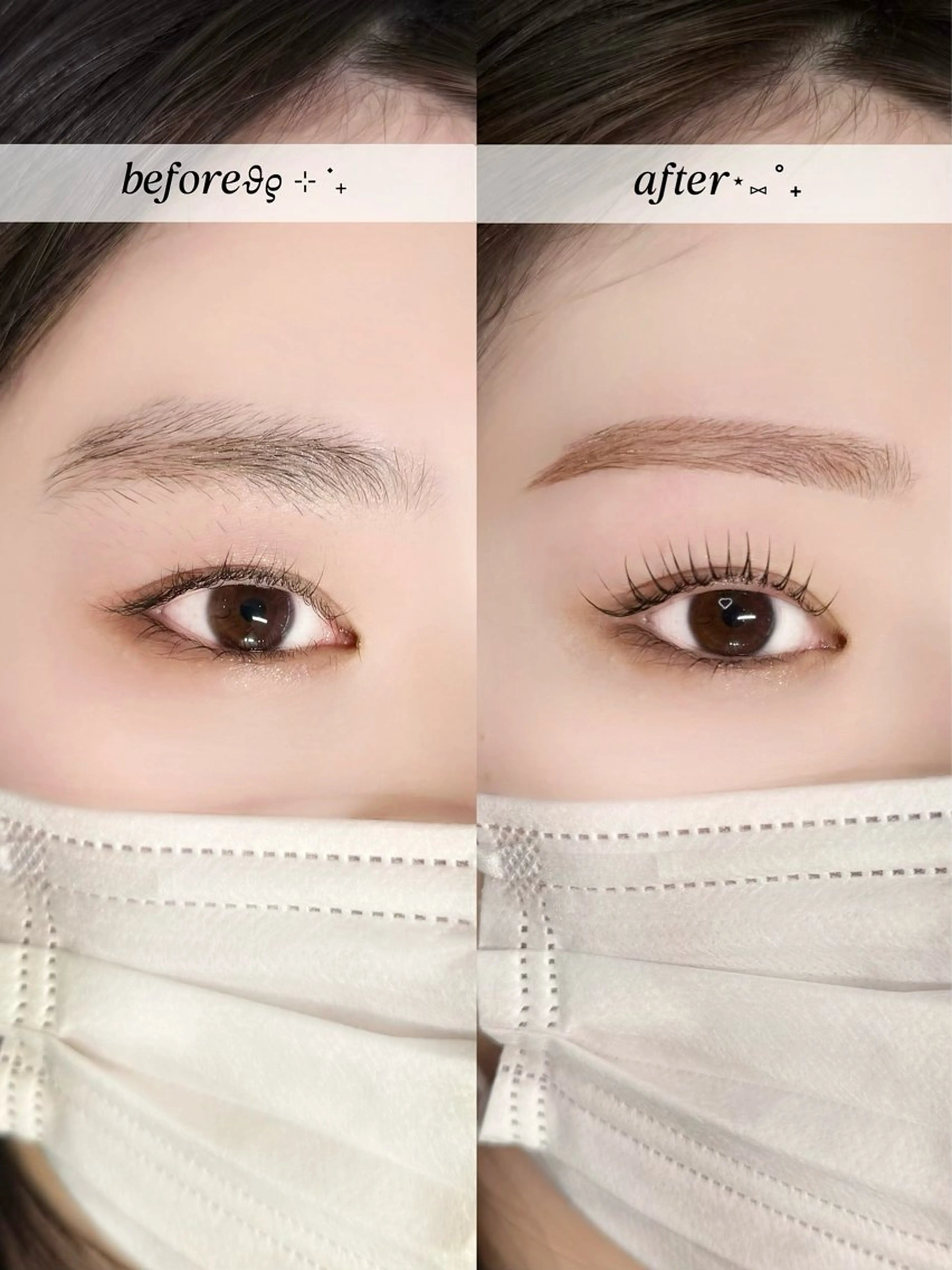 マツエク・マツパ マツパ une fleur JURIのマツエク・マツパデザイン