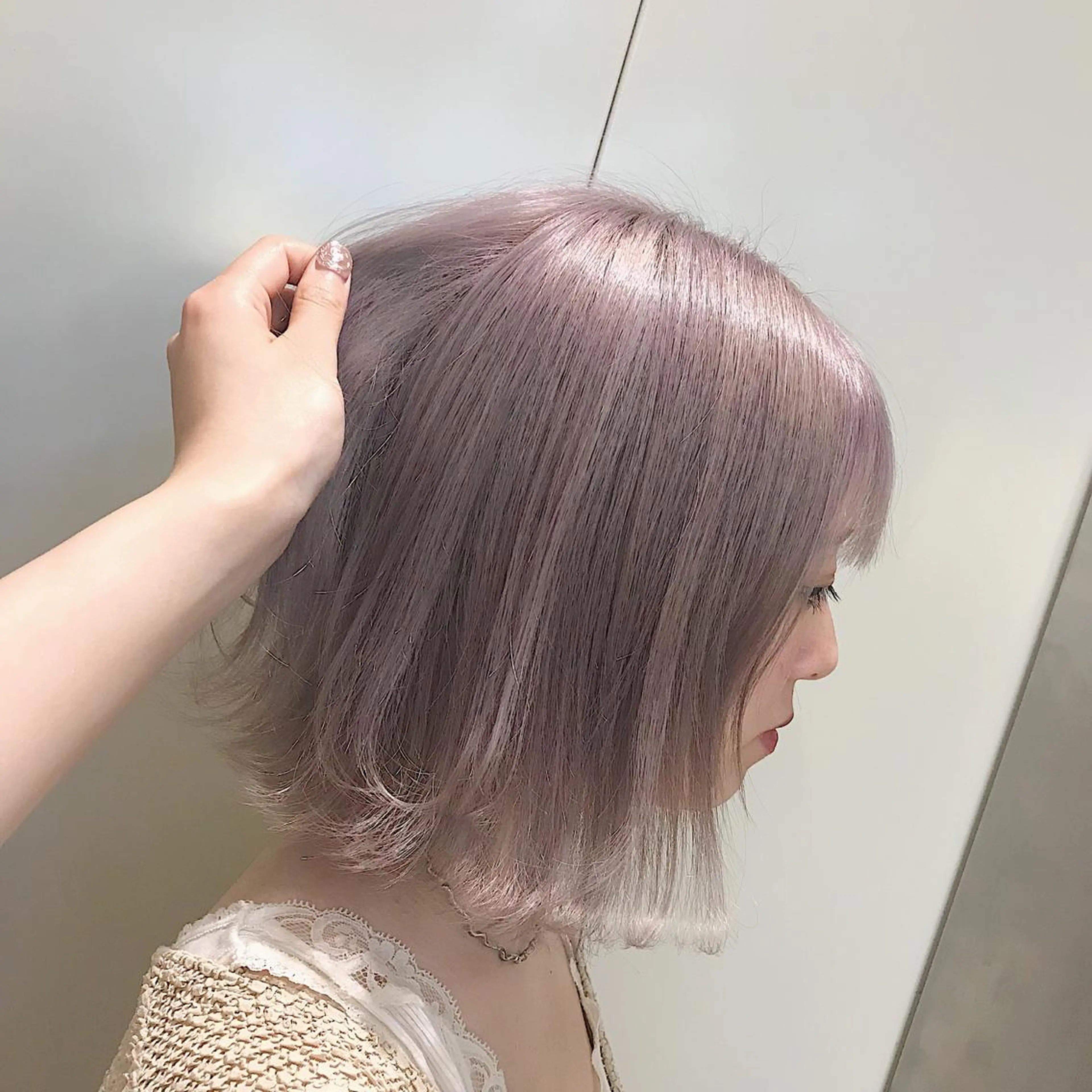ショート カラー ブリーチ GO TODAY SHAiRE SALON 町田店所属・🫧大森 知夏🫧のヘアスタイル