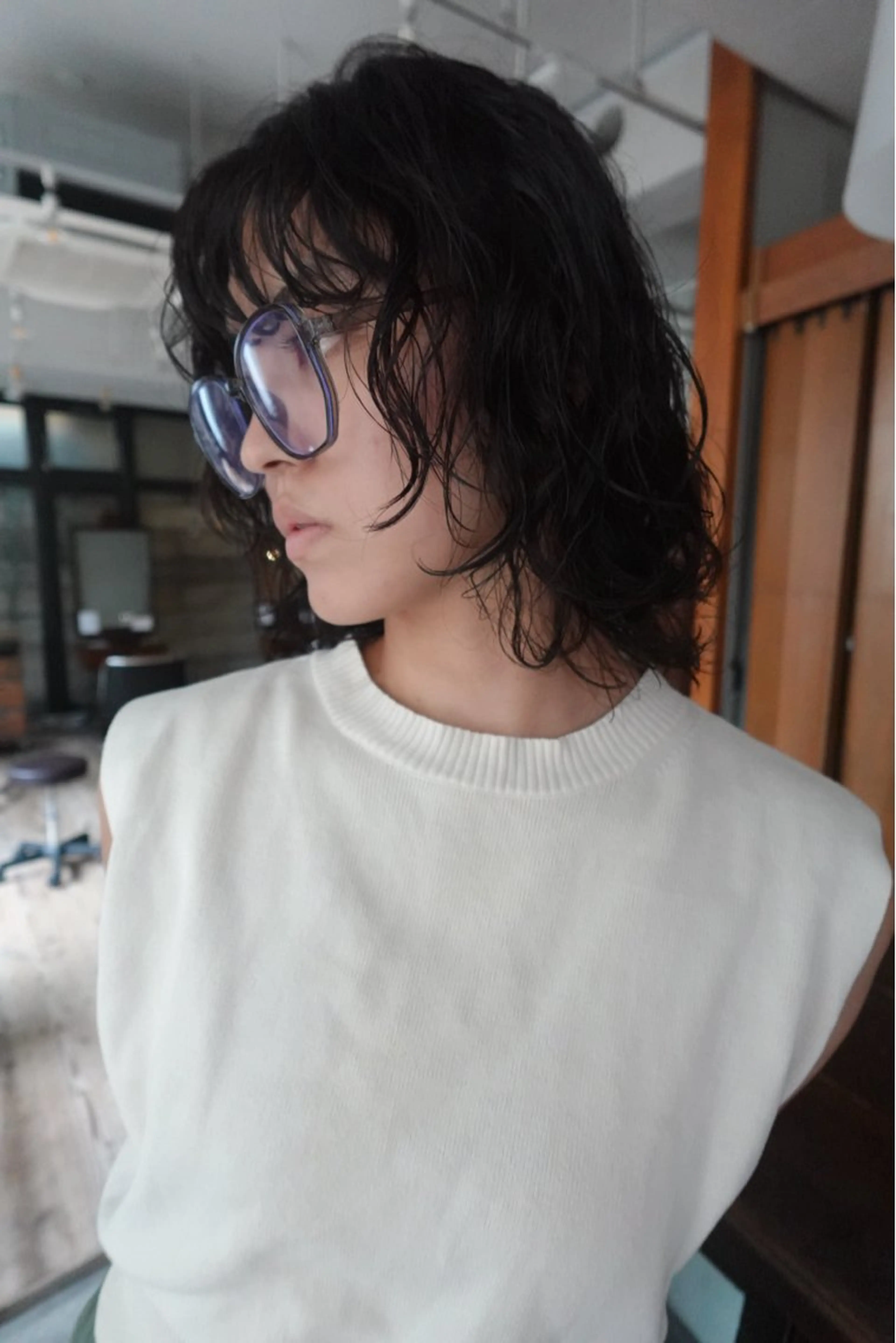 ミディアム 🍁ショートヘア.シ ョートパーマ🍁陸来のヘアスタイル