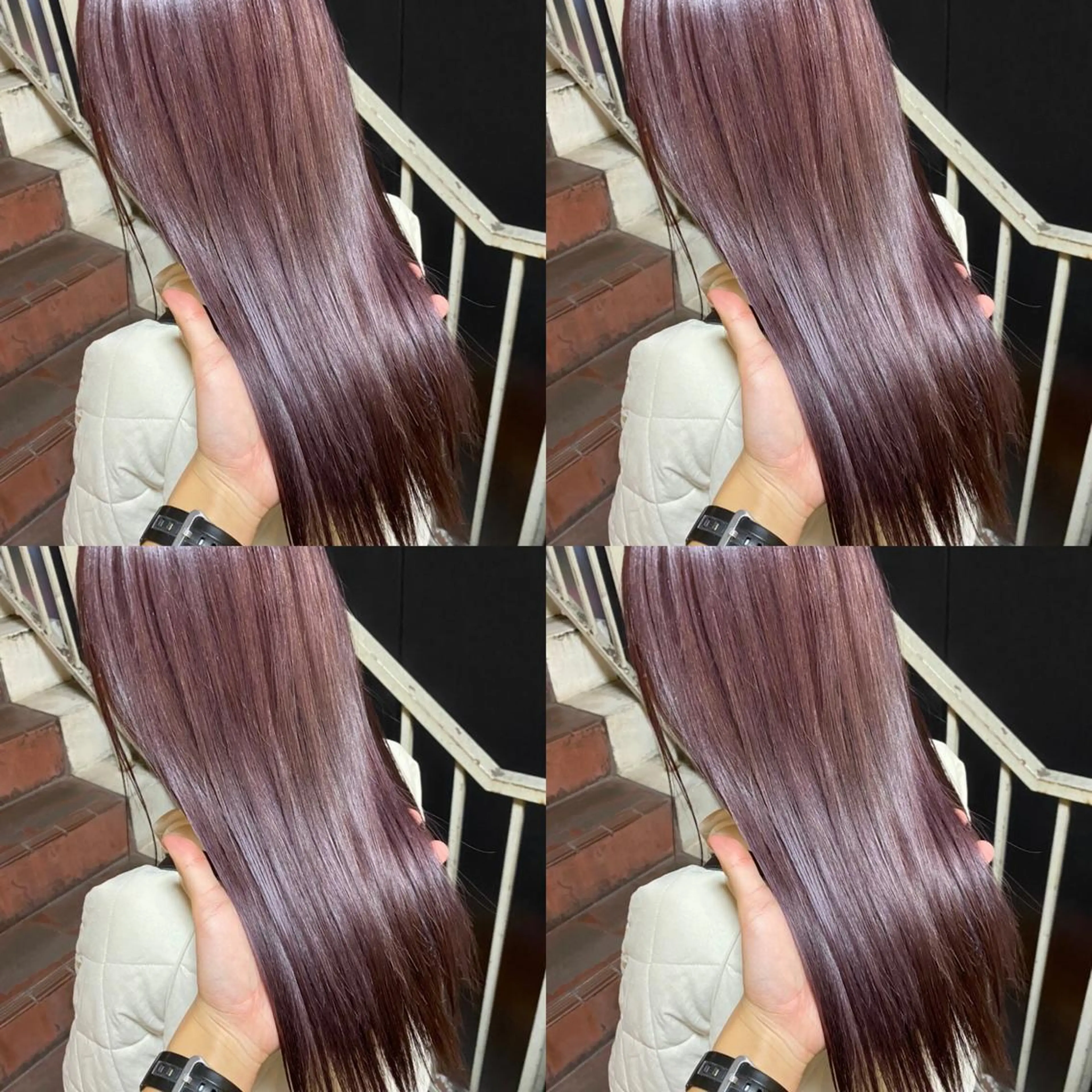 セミロング カラー レイヤー×髪質改善 マネージャー安藤光司のヘアスタイル