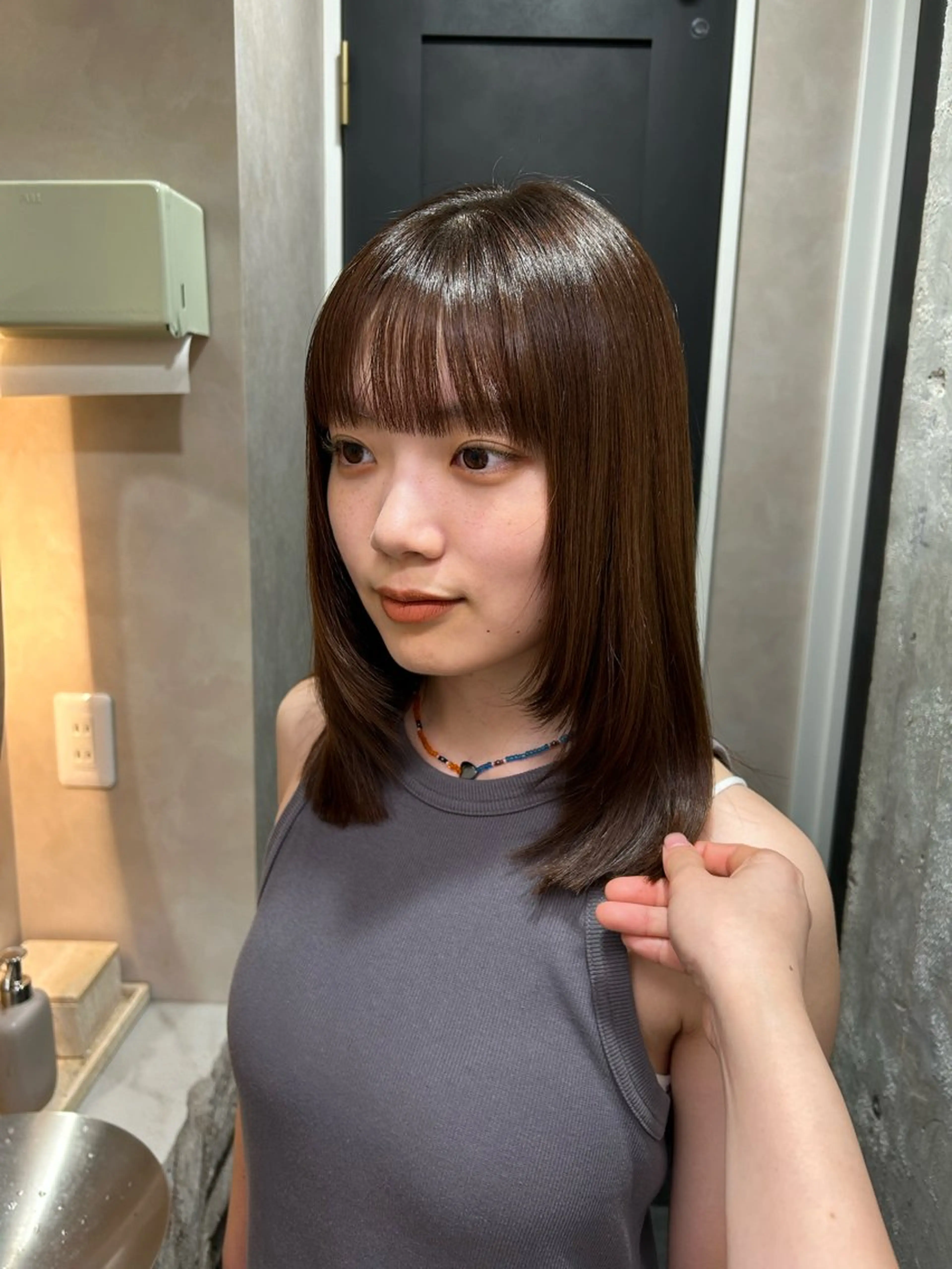 ミディアム 透明感/ダブルカラー /kazui🐈のヘアスタイル