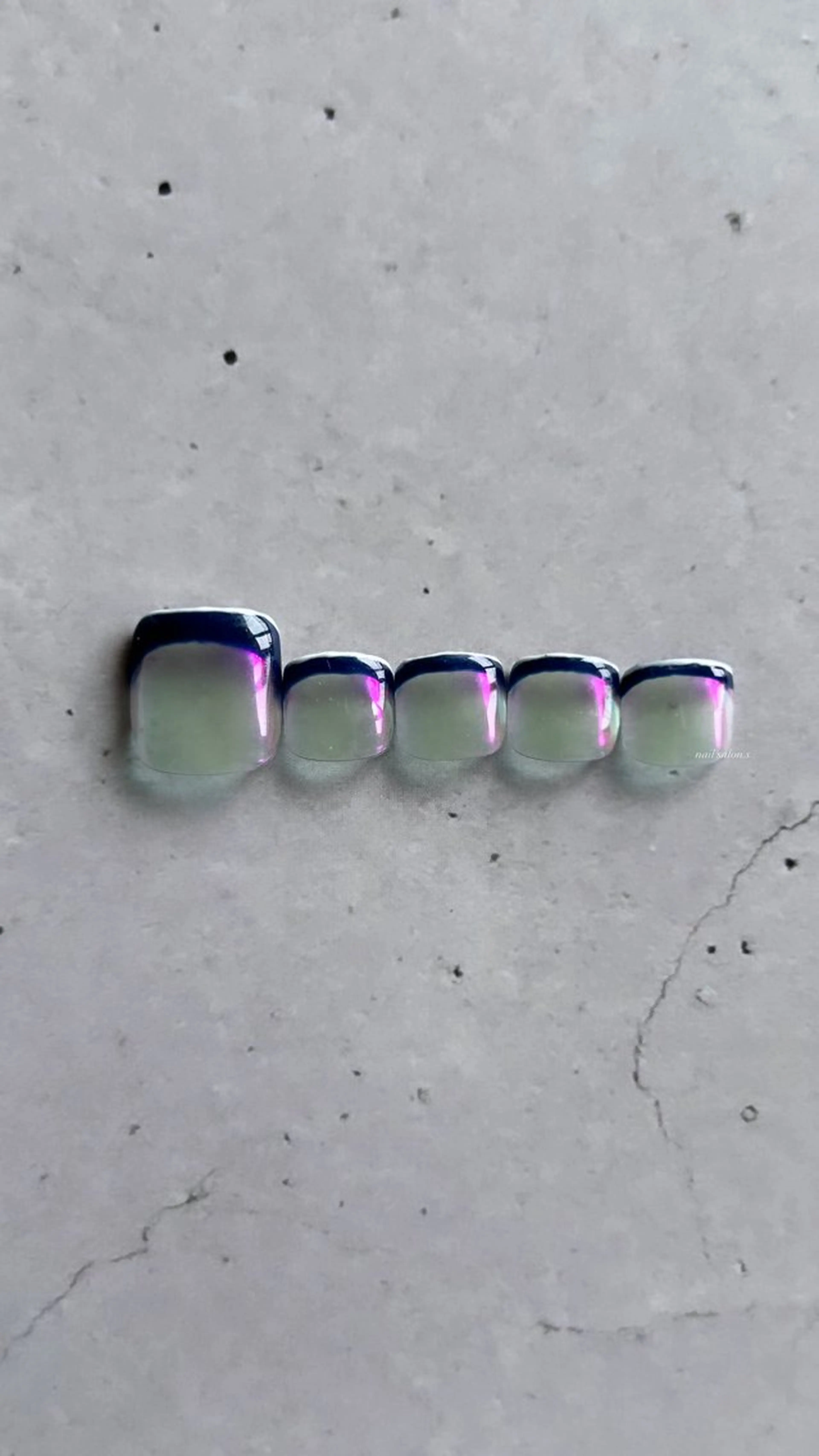 ネイル フットネイル 関山 志乃のネイルデザイン