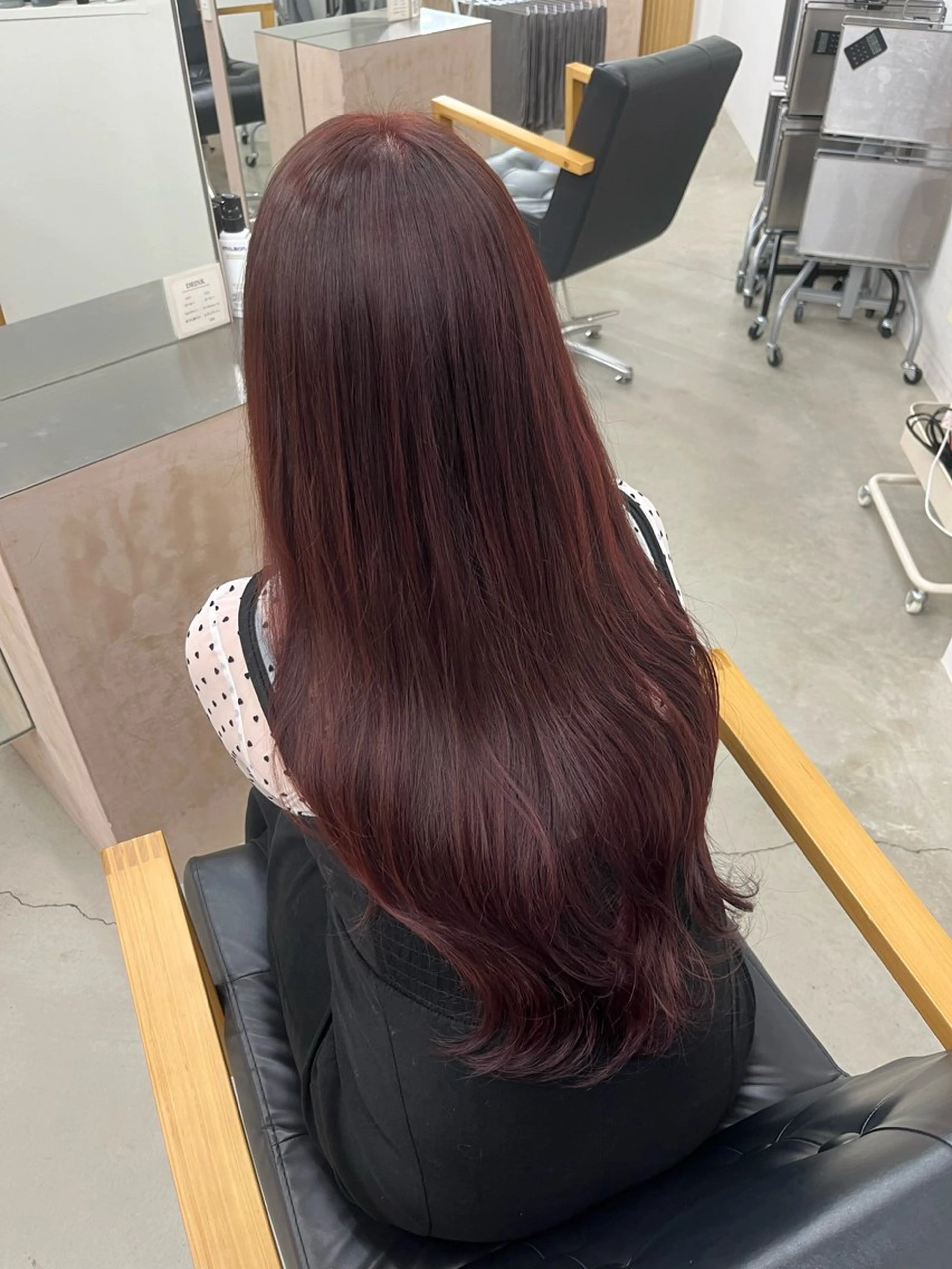 艶髪カラー➕1stepトリートメントの写真