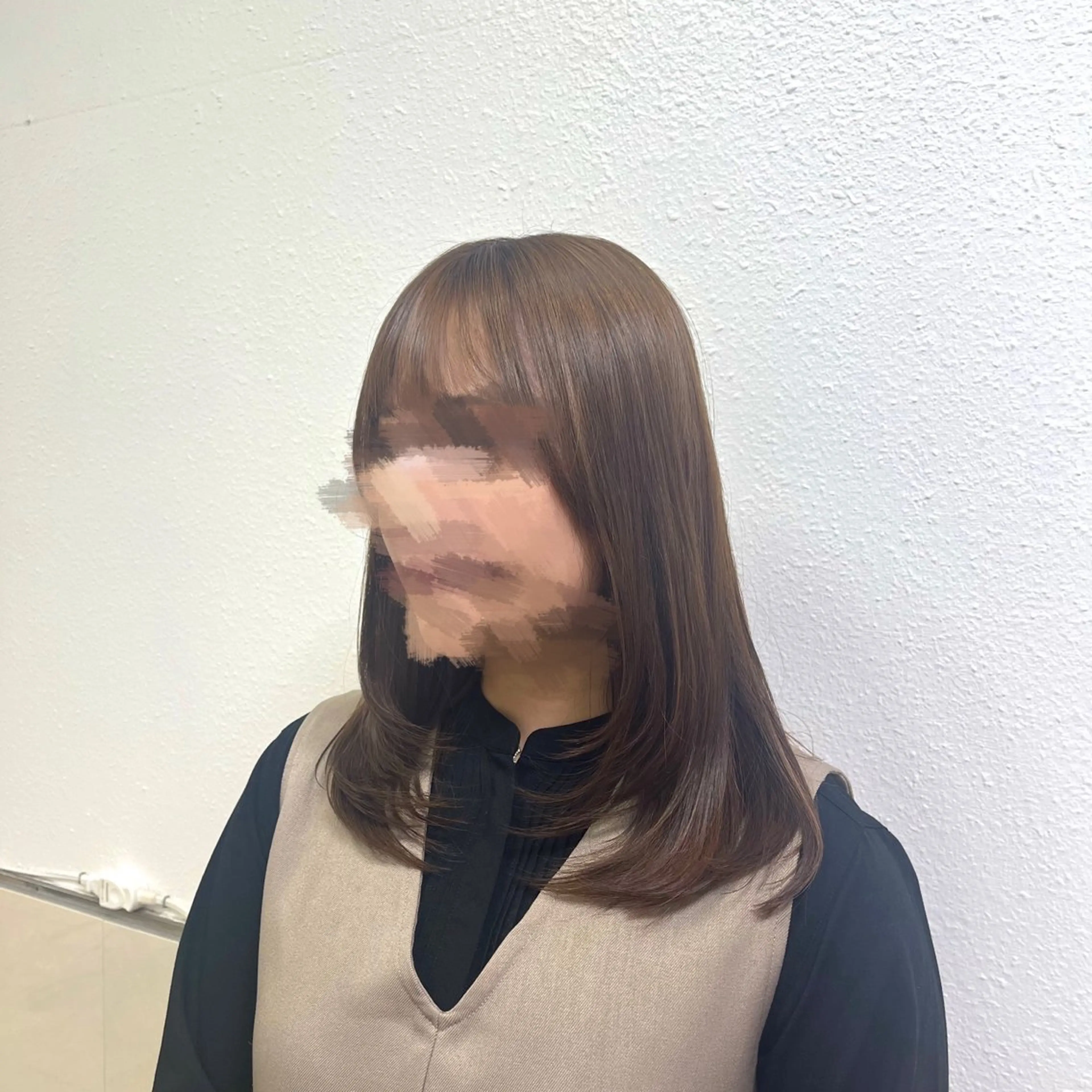 🤎カット+前髪ストレート🤎の写真