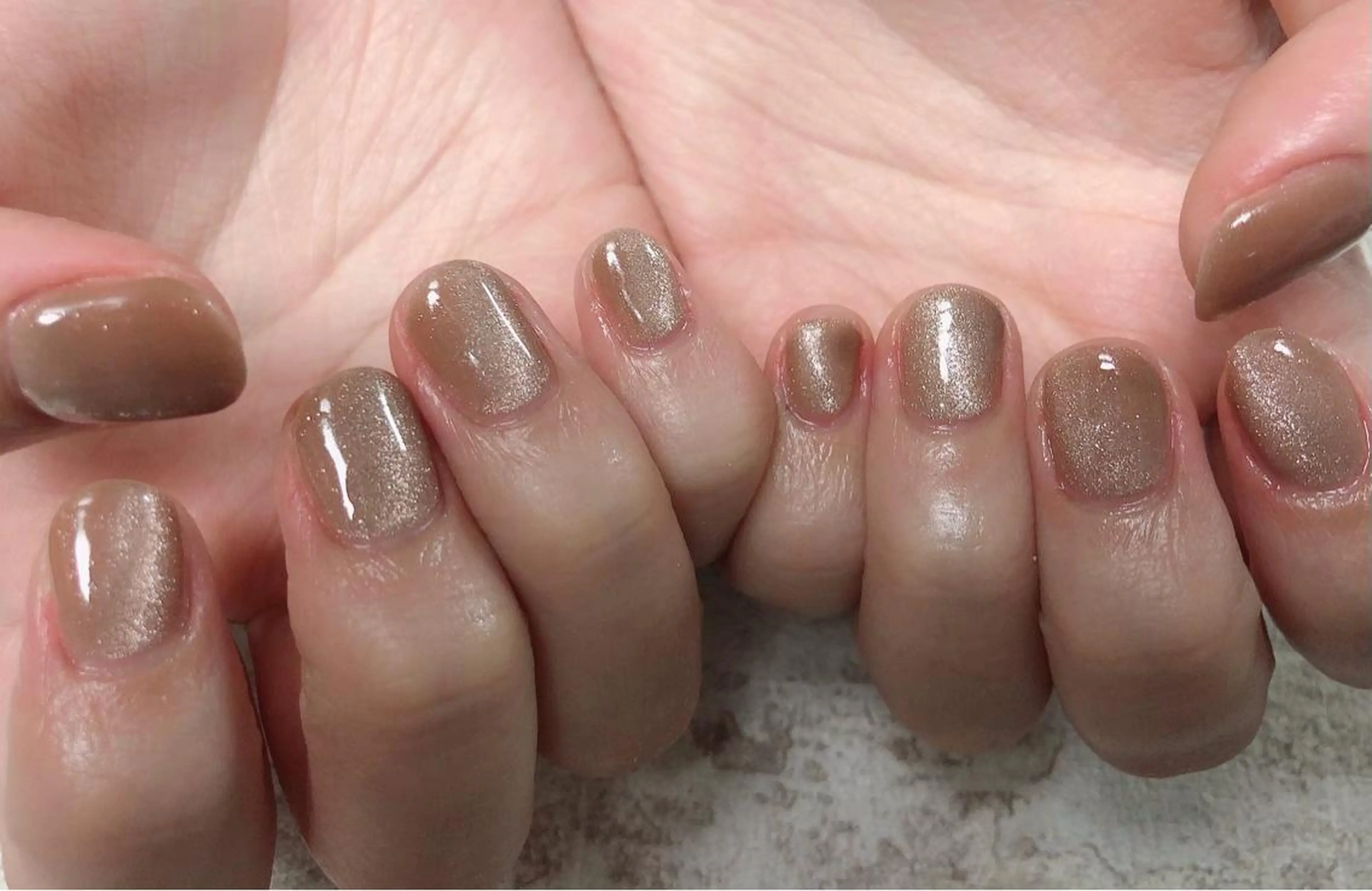 ネイル マグネットネイル ハンドネイル Mogu nail 二子玉川のネイルデザイン