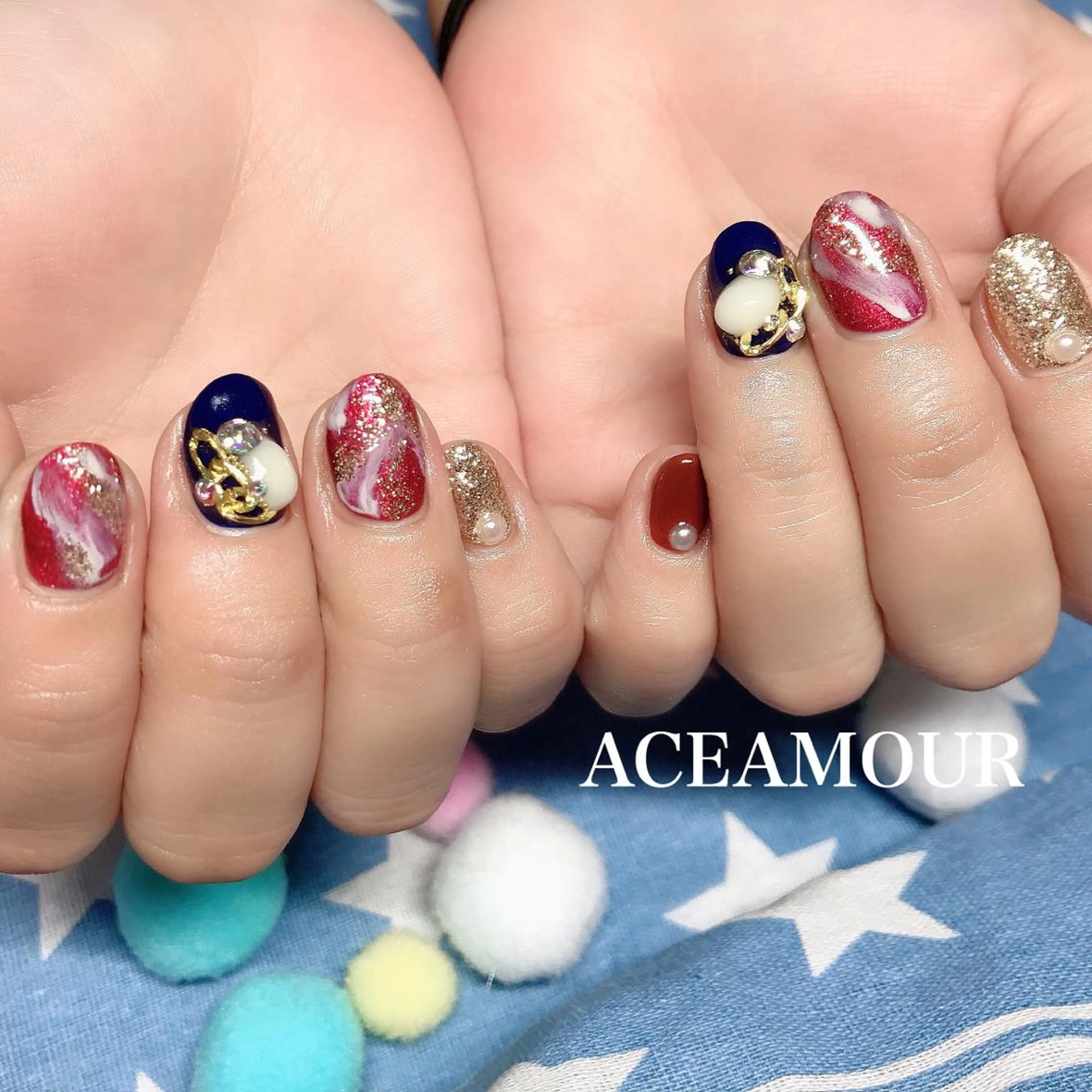 ネイル ネイル/耳つぼ /新ホワイトニングのネイルデザイン