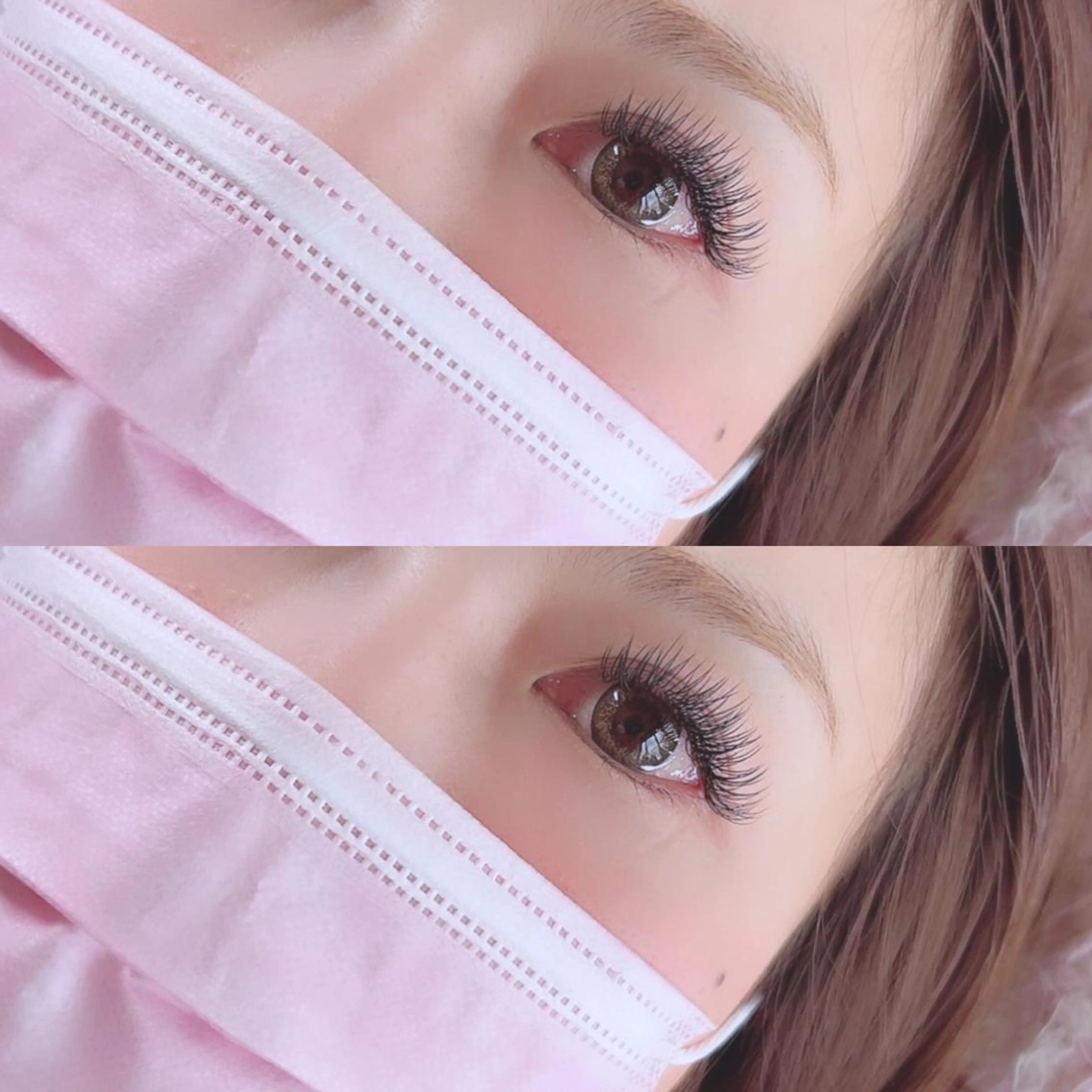 マツエク・マツパ 付け放題 フラットラッシュ マツエク Honey Salonのマツエク・マツパデザイン