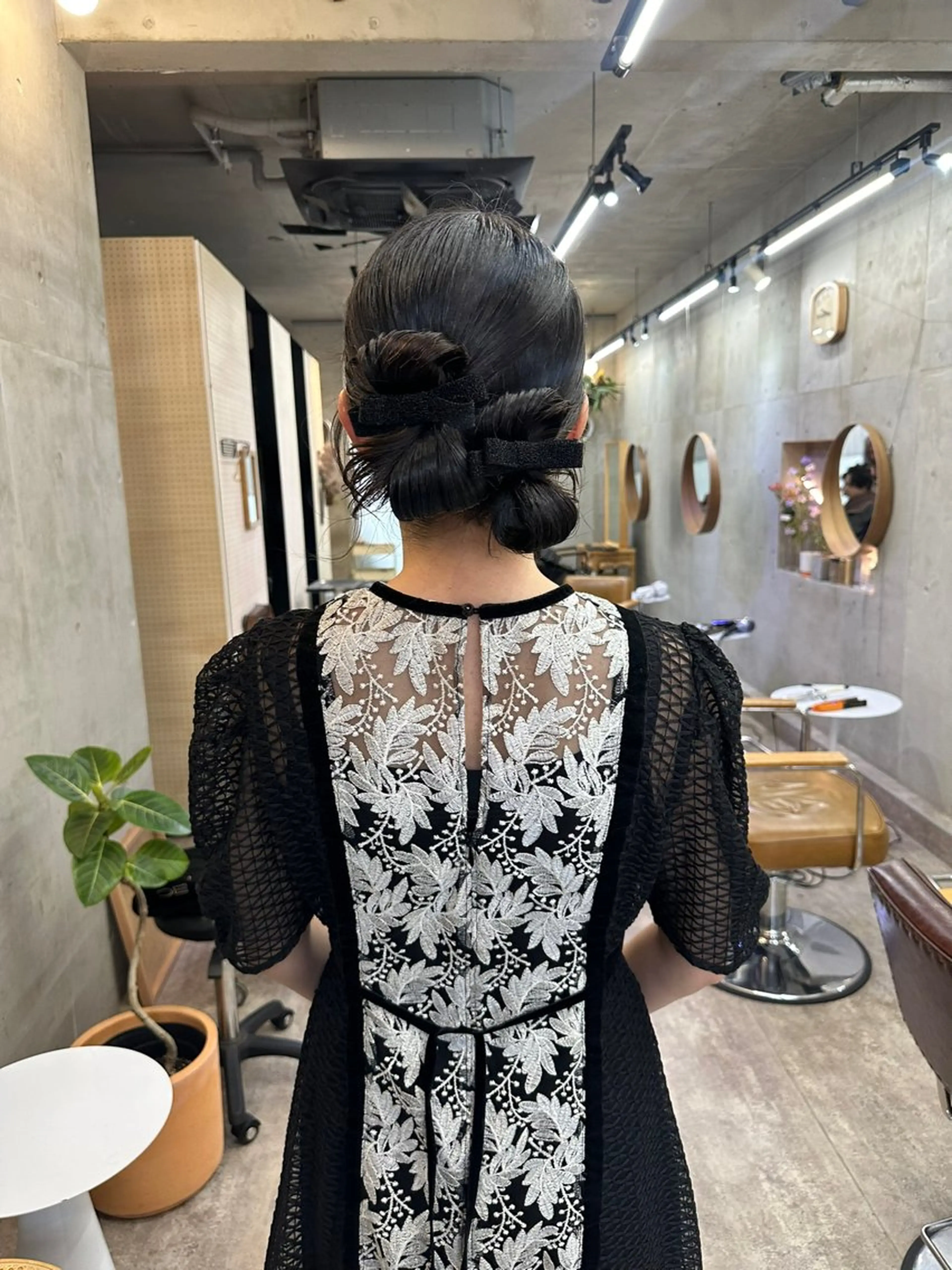 ミディアム ヘアアレンジ ヘアセット レイヤーカット💫 ／HARUKA🎀のヘアスタイル