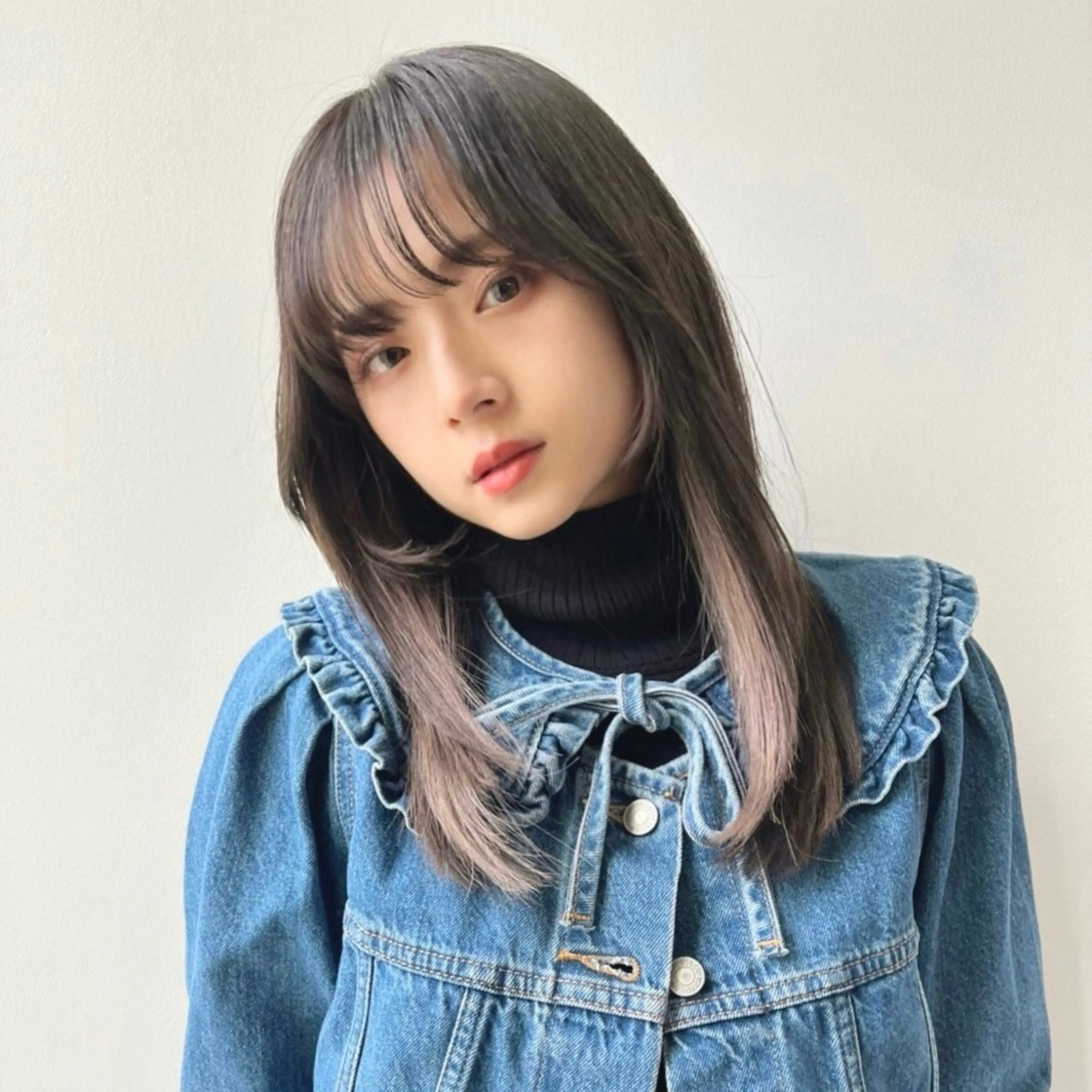 ロング カラー 透けるカラー 🫧‪かふうのヘアスタイル