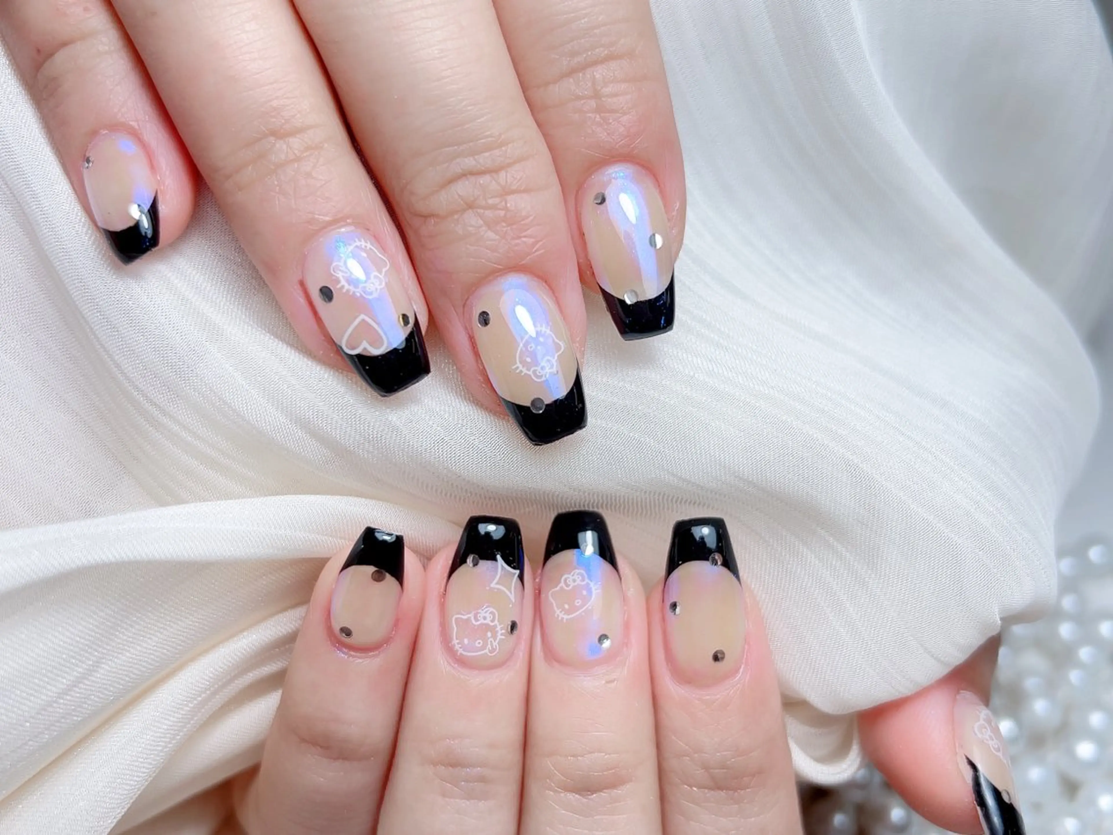 ネイル ハンドネイル M🌷nail 長さだし専門店のネイルデザイン