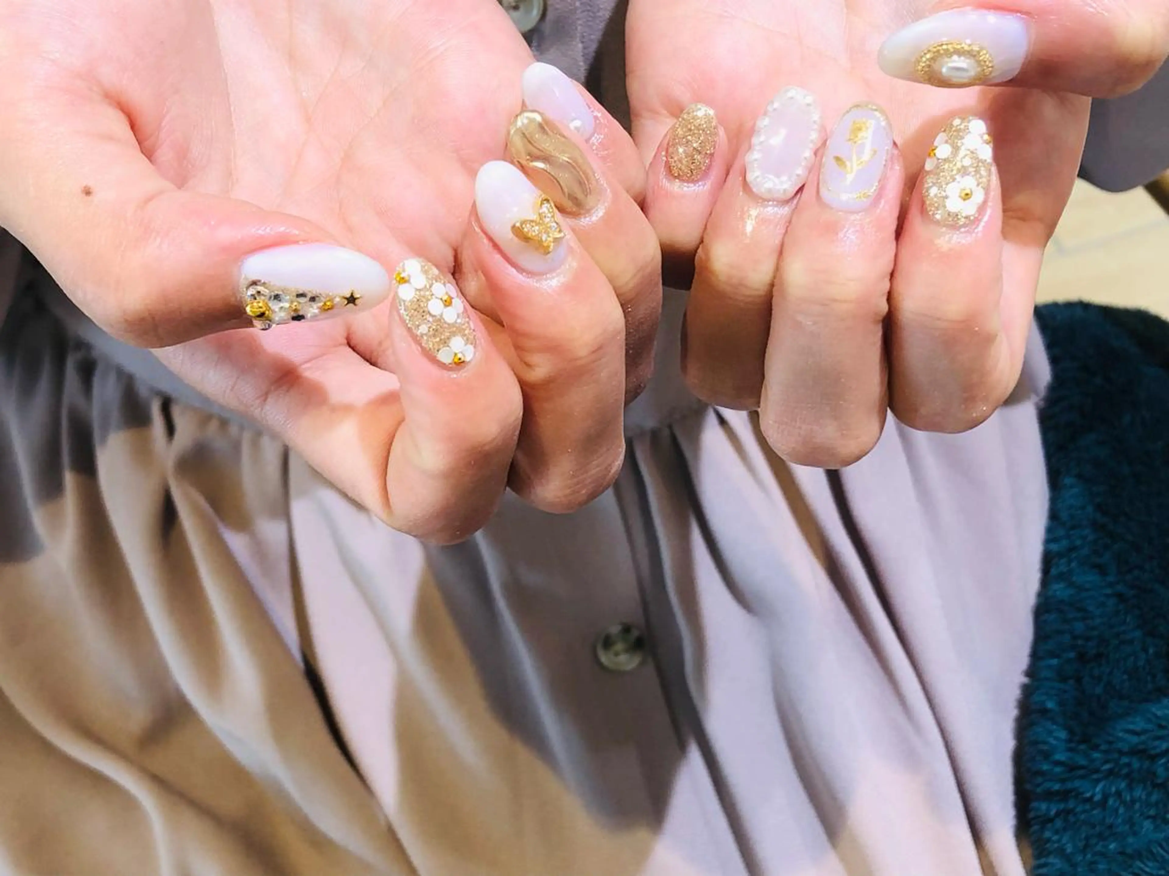 ネイル 舞田 苑香のネイルデザイン