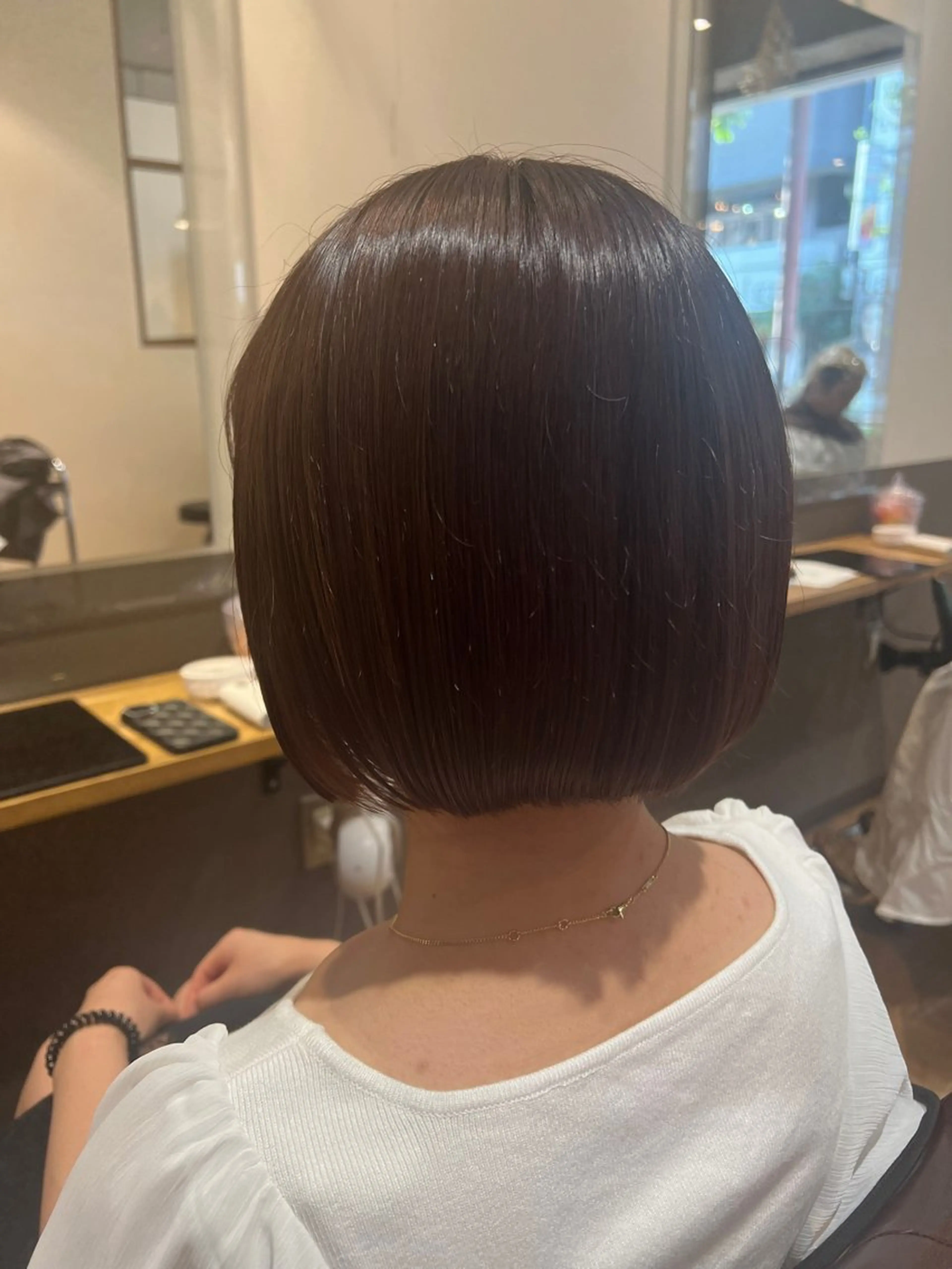 ショート カラー たけだ れなのヘアスタイル