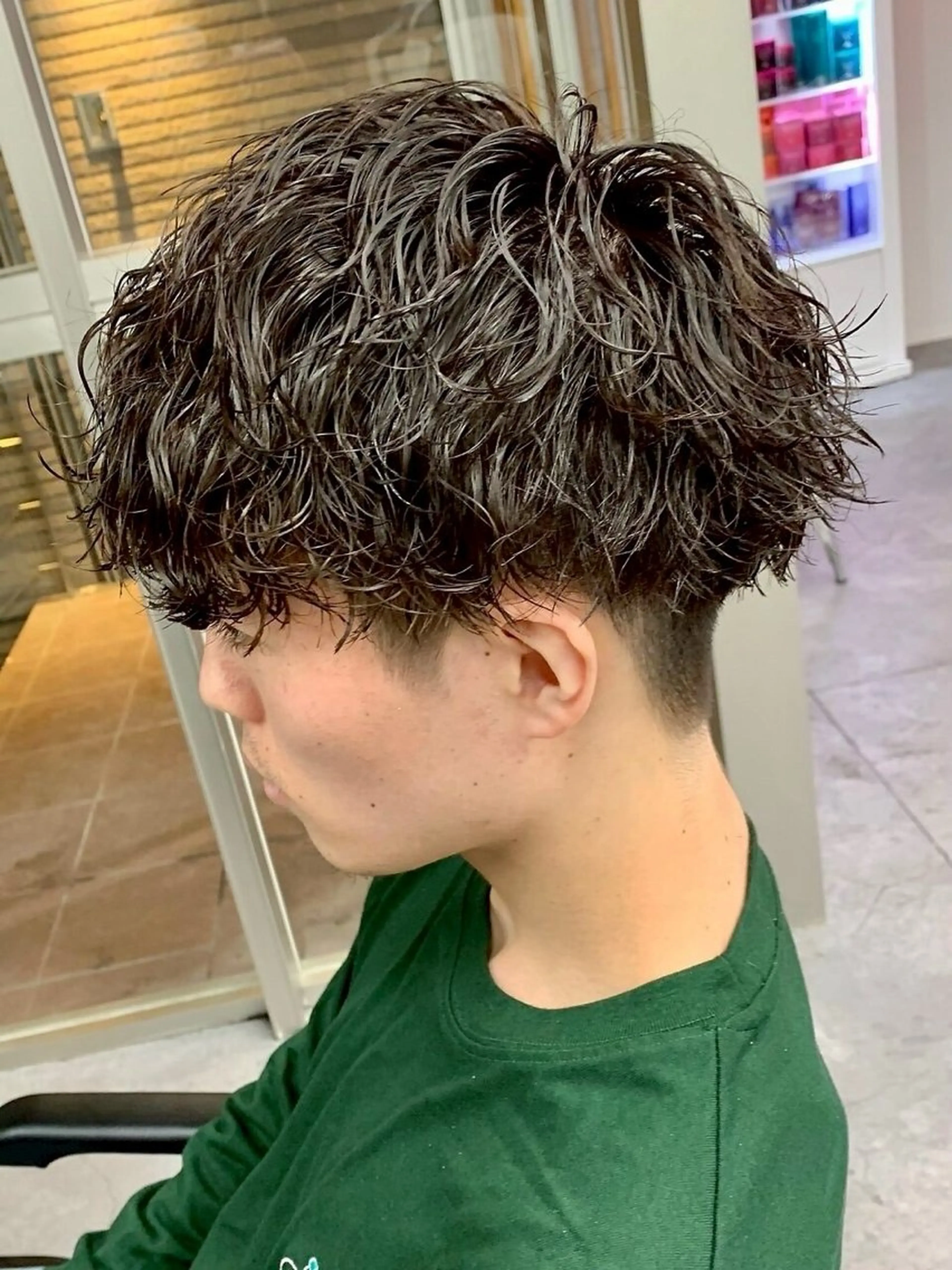 パーマ メンズ カット パーマ トリートメント メンズ/カットパーマ /栄/sora🩵のヘアスタイル