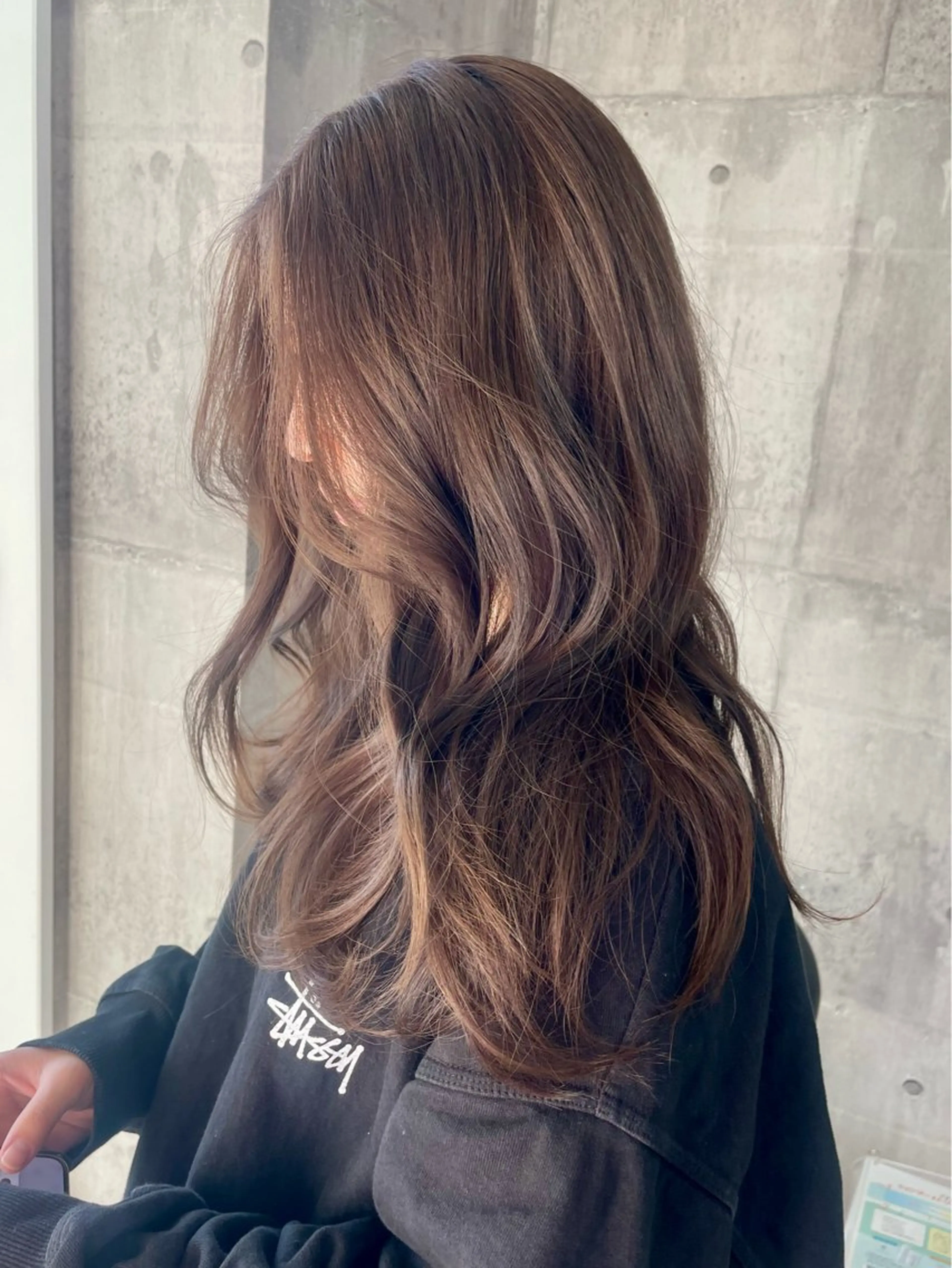 ロング カラー 錦 茉李 @lm.mari03のヘアスタイル