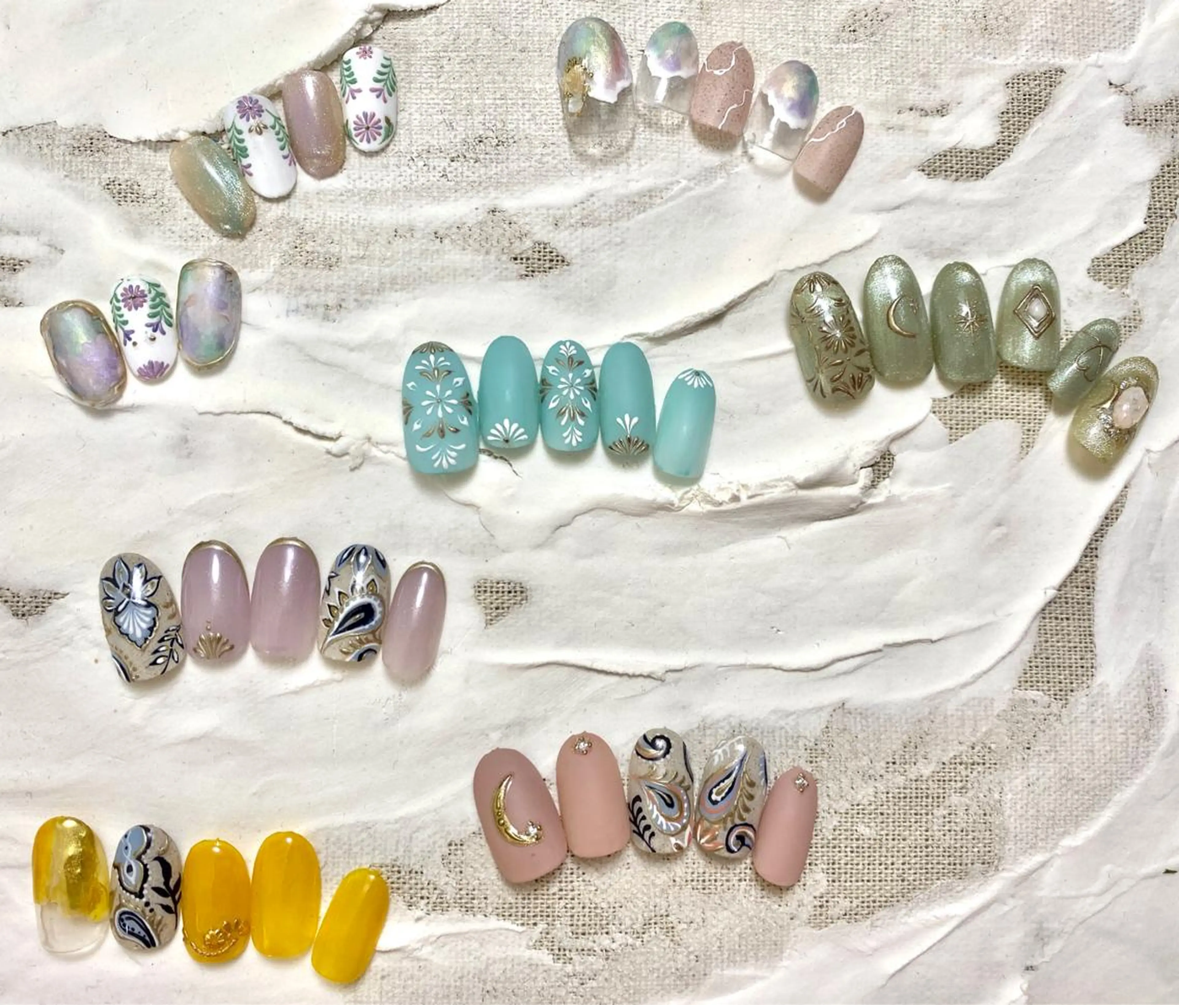 ネイル ハンドネイル mellow mのネイルデザイン