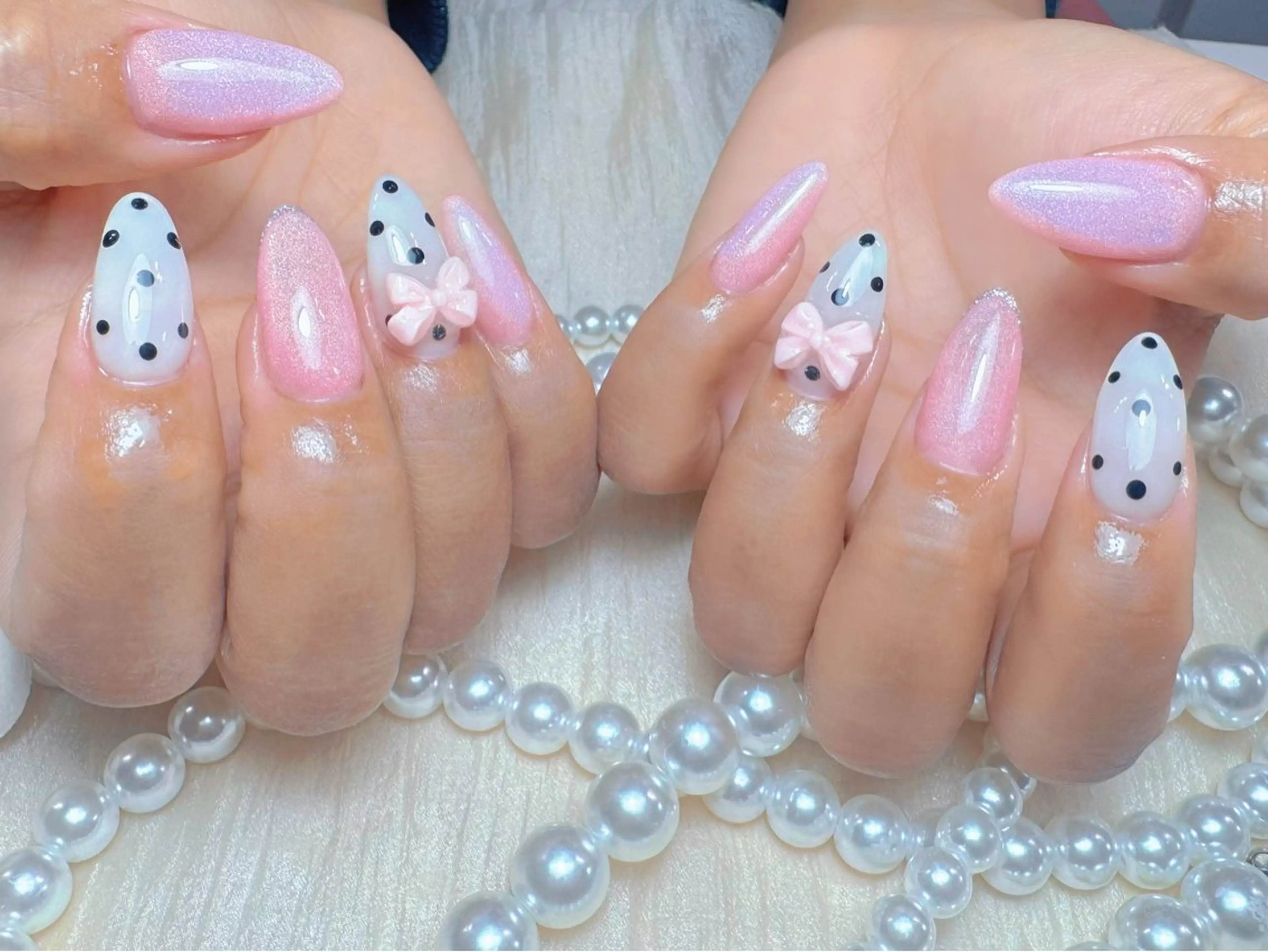 ネイル ハンドネイル マジックミラー所属・マジック ミラーのネイルデザイン