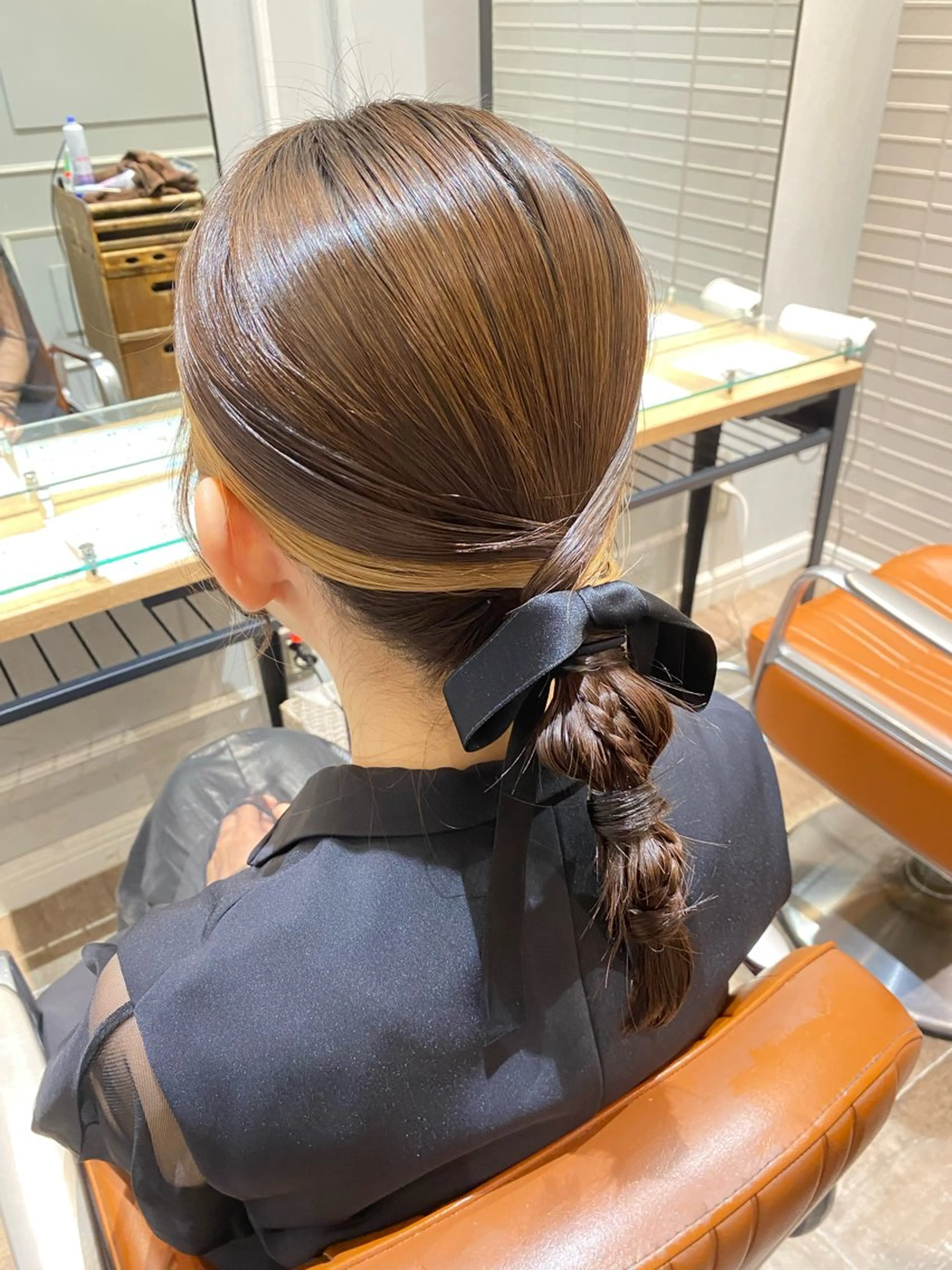 ミディアム 韓国ヘア🍒渡辺 咲🍒のヘアスタイル