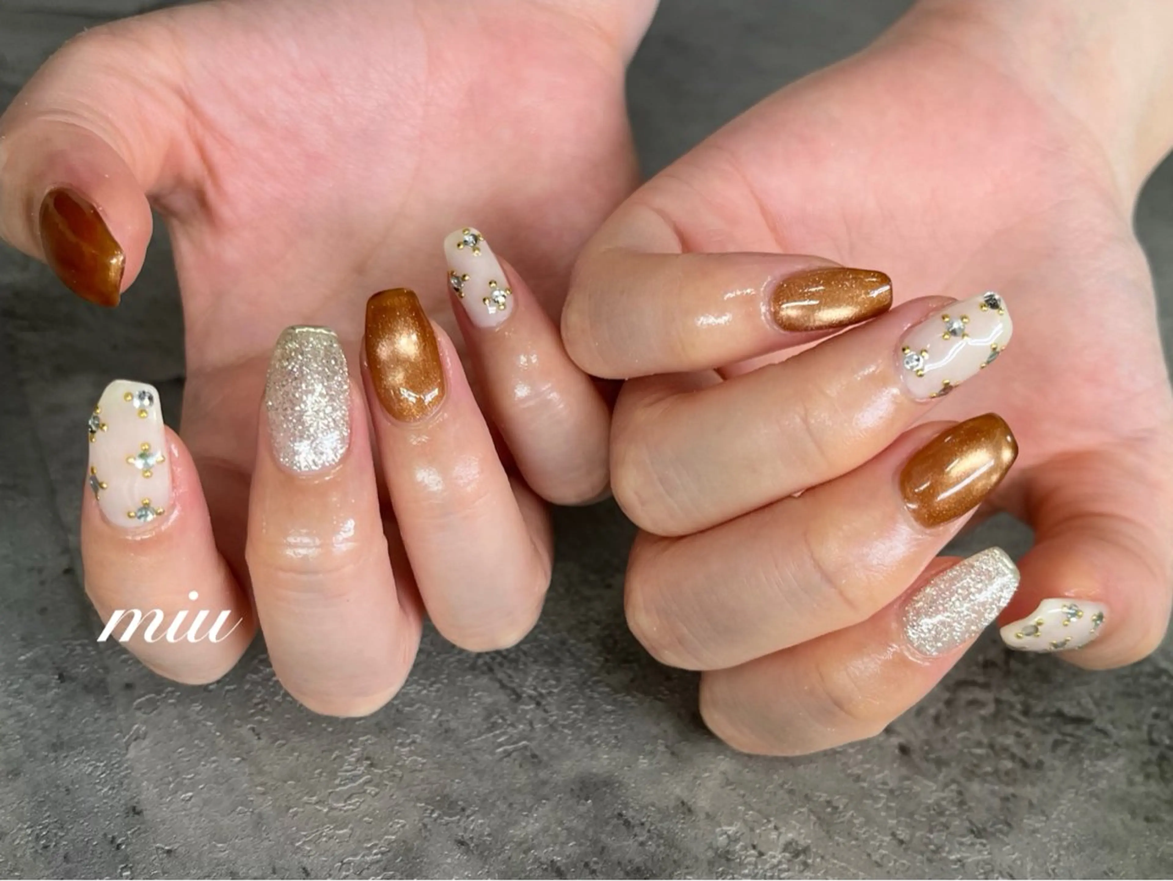 ネイル ハンドネイル miu nail 🐾Mihoのネイルデザイン