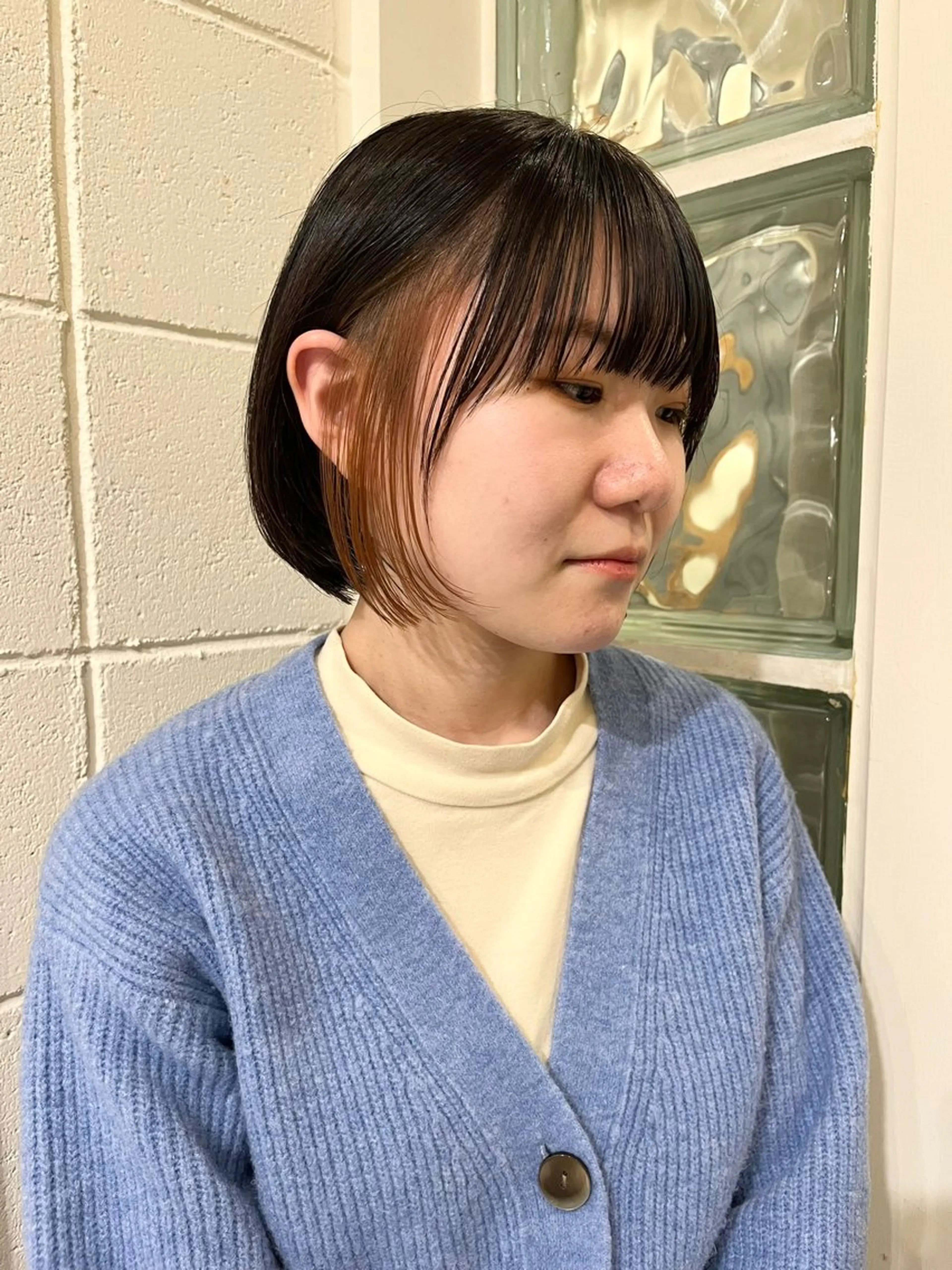 ショート カット 加藤 瑠彩のヘアスタイル