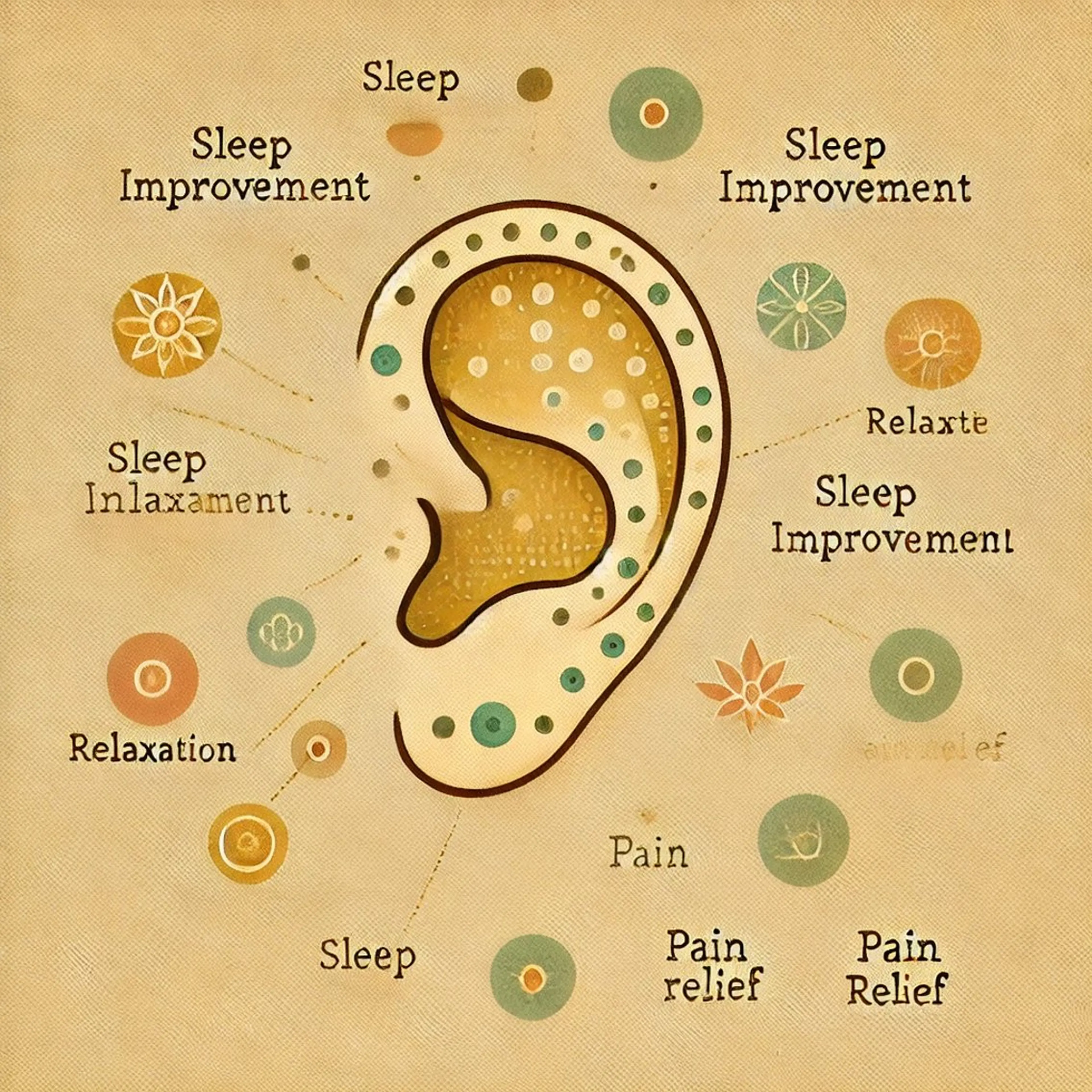 【新規様限定】耳ツボお試しジュエリー5➕金粒5💎小顔効果抜群！口コミ投稿、写真協力で500引きします❣️の写真